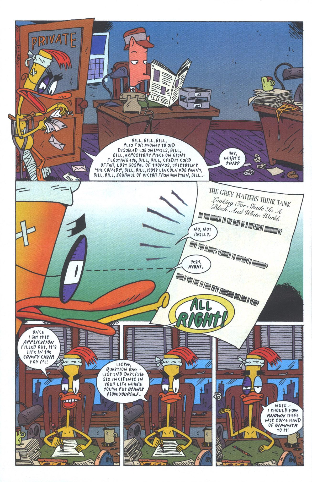 Read online Duckman (1994) comic -  Issue #4 - 6