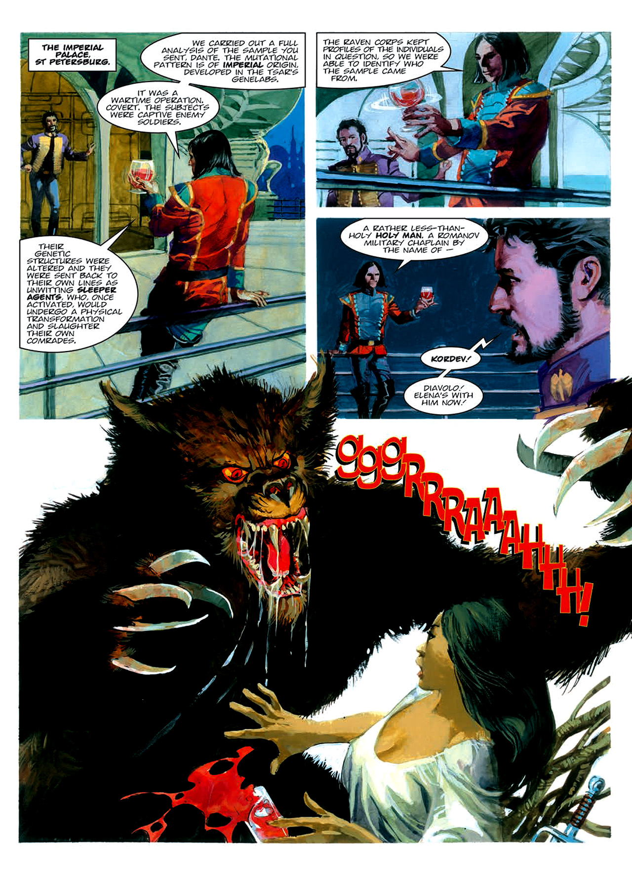 Read online Nikolai Dante comic -  Issue # TPB 8 - 91