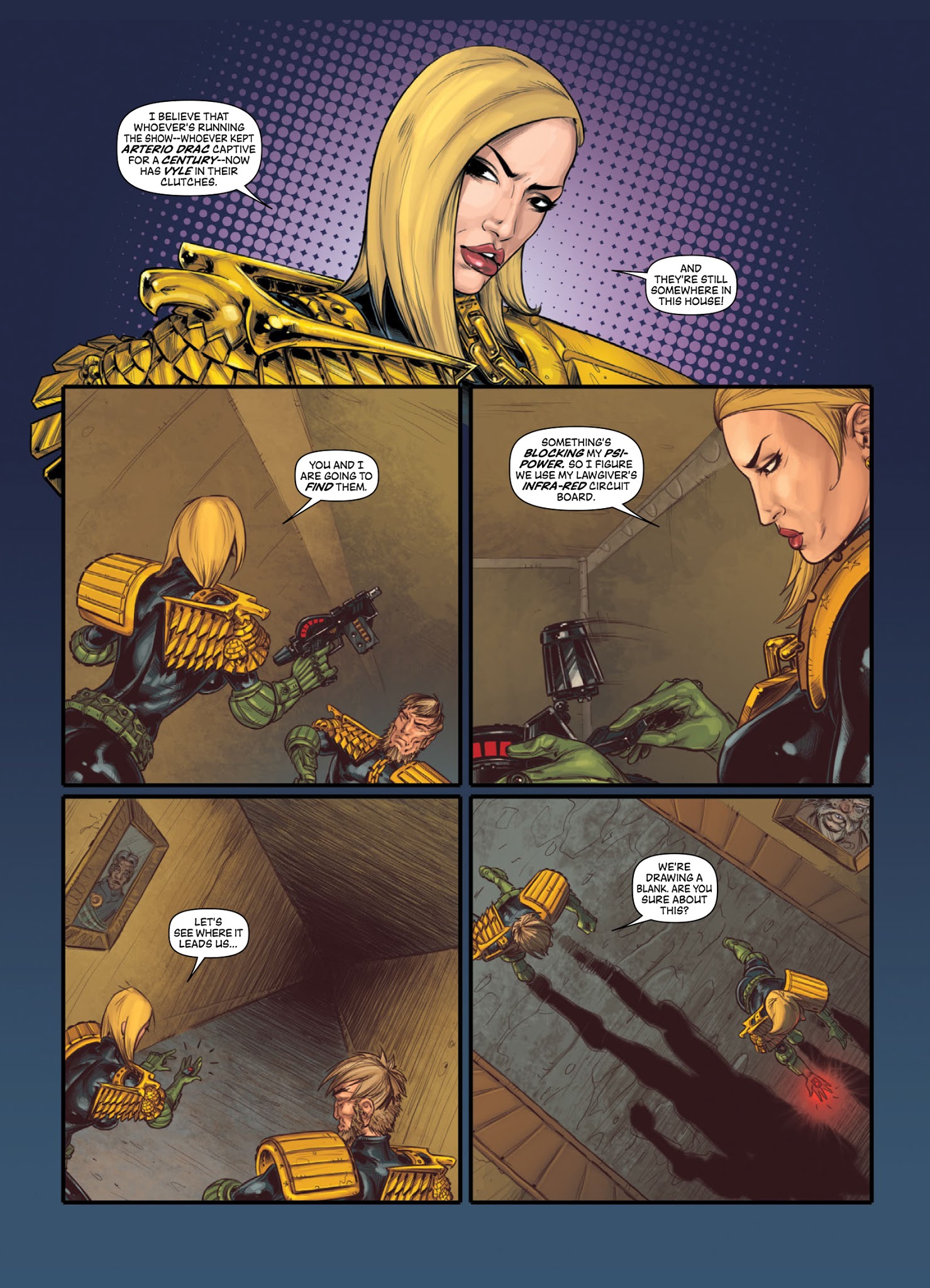 Read online Judge Anderson: The Psi Files comic -  Issue # TPB 5 - 173