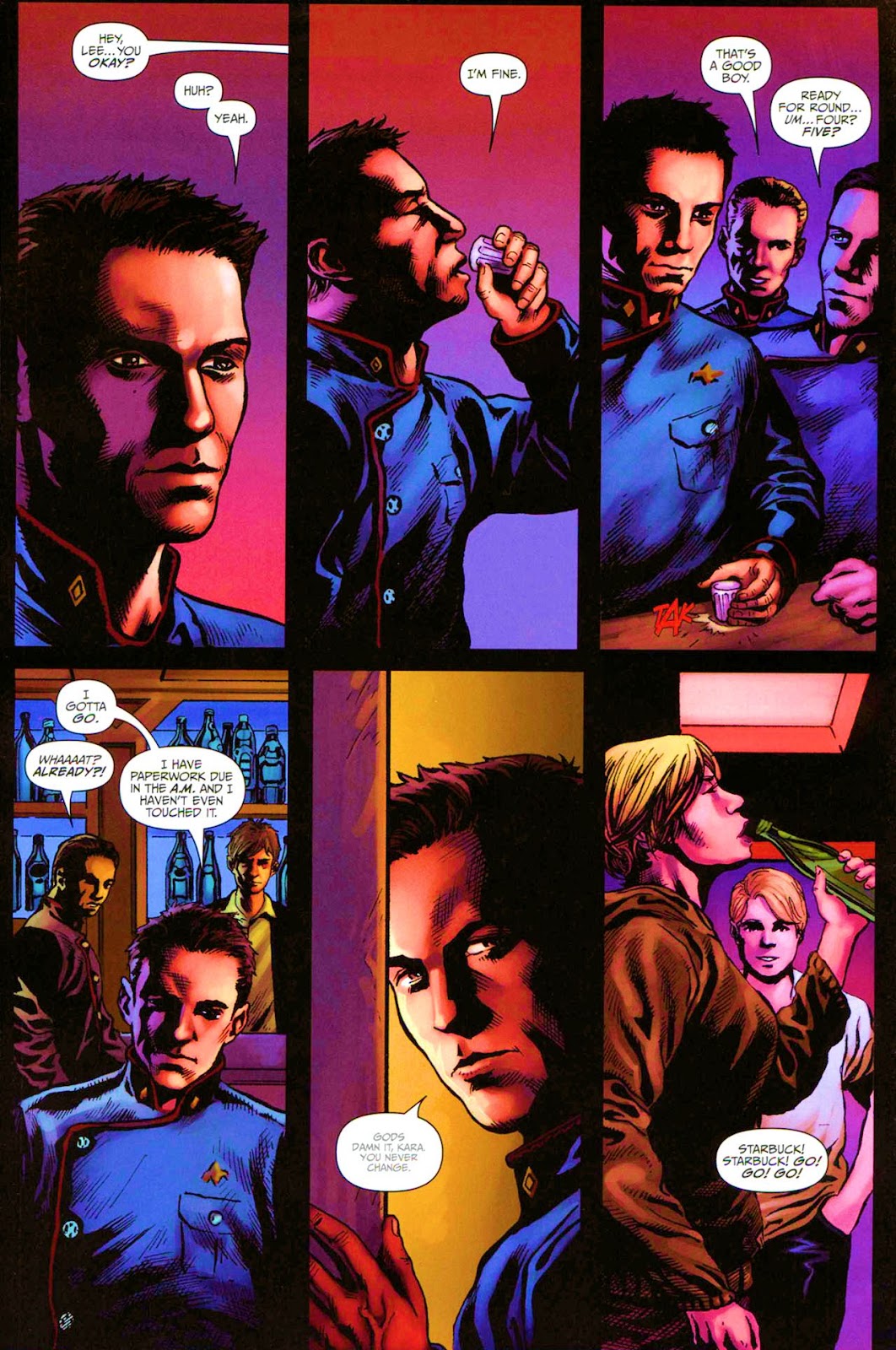 Battlestar Galactica: Season Zero issue 7 - Page 10