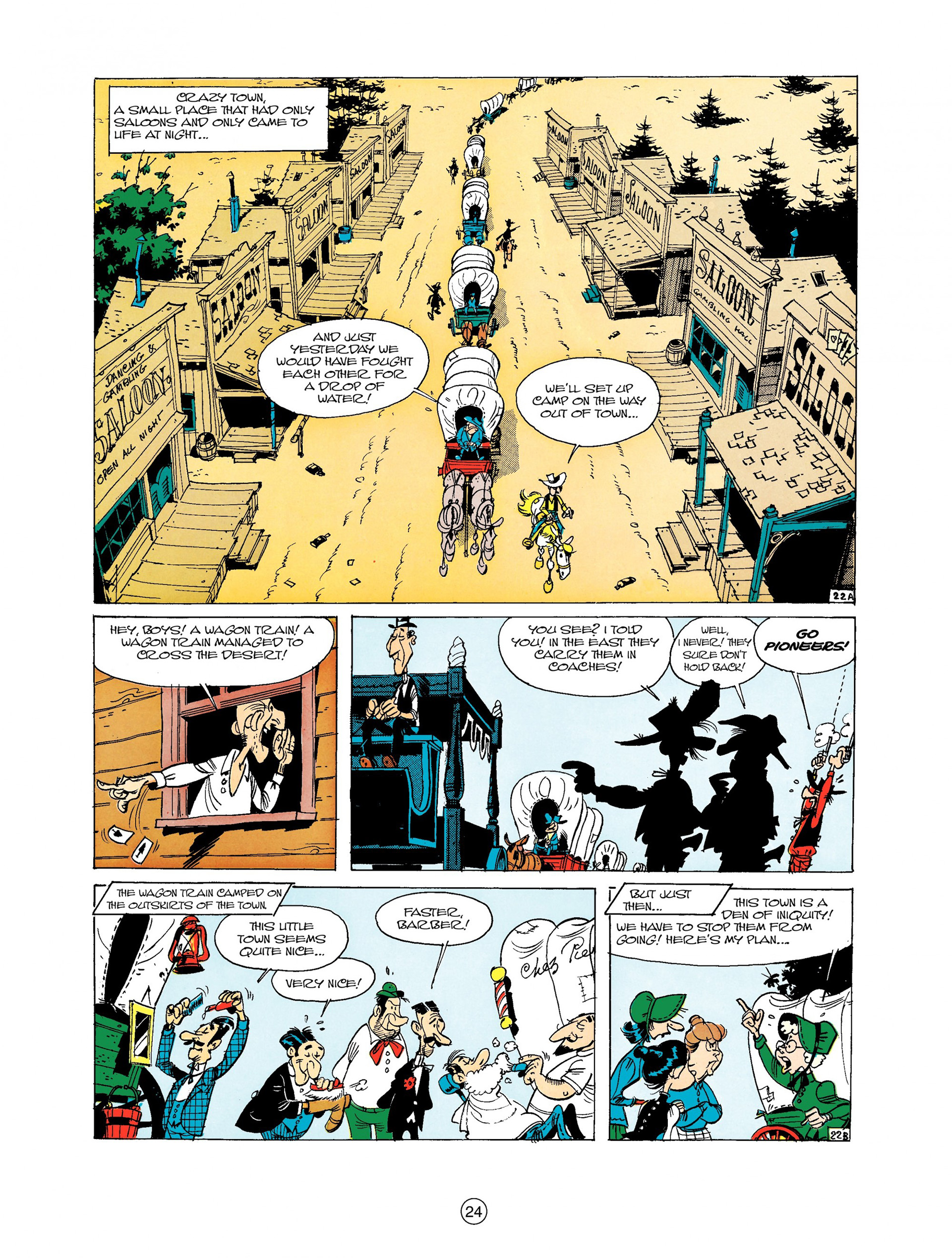 Read online A Lucky Luke Adventure comic -  Issue #9 - 24