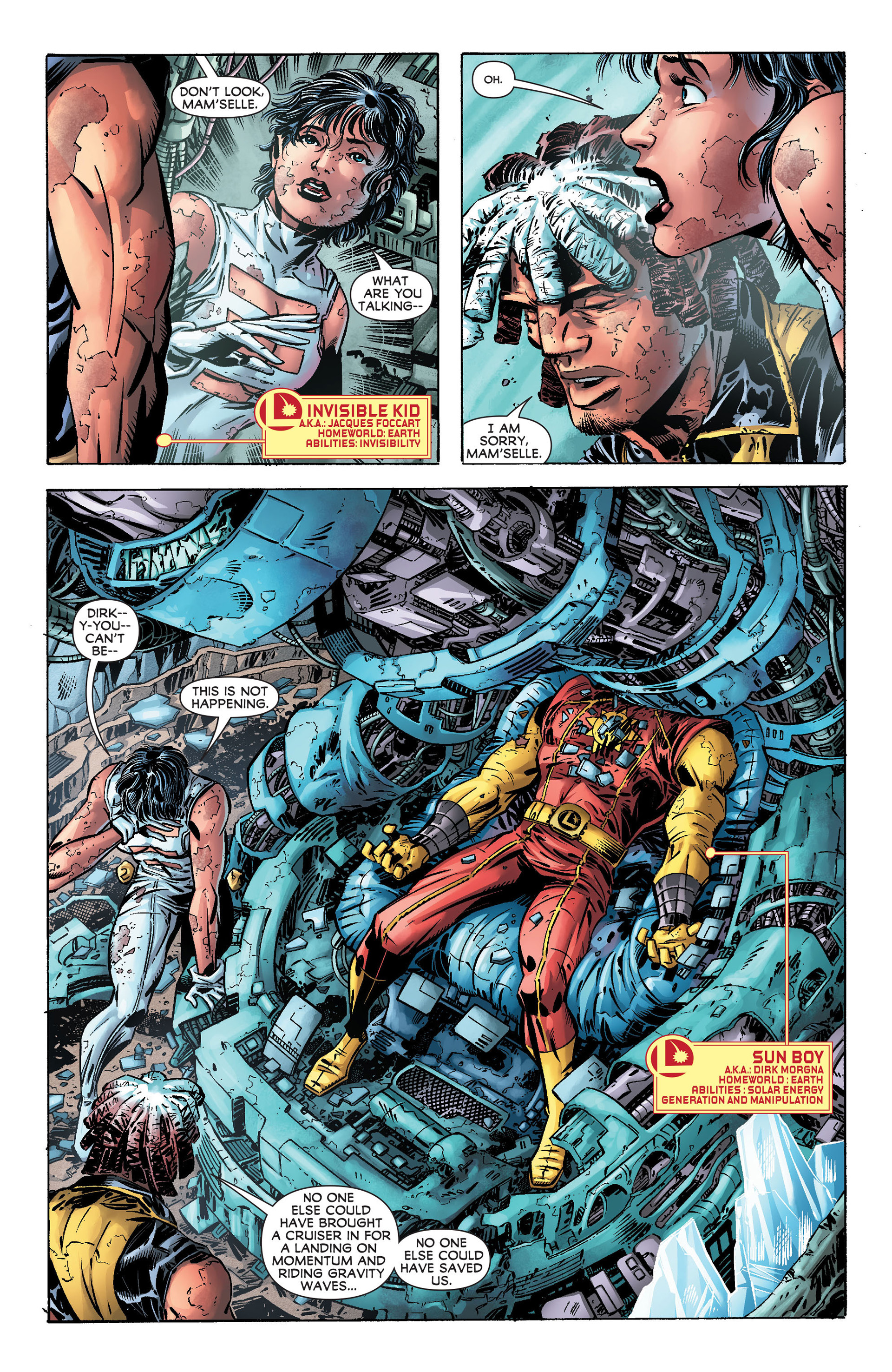 Read online Legion of Super-Heroes (2011) comic -  Issue #17 - 5