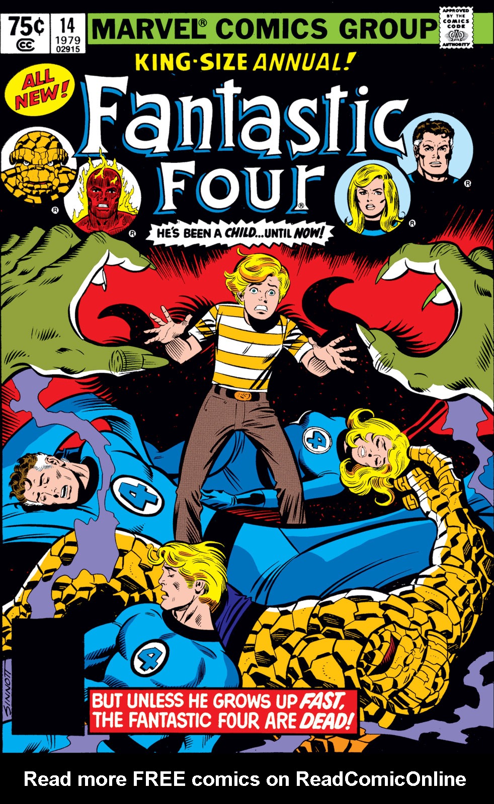 Read online Fantastic Four (1961) comic -  Issue # _Annual 14 - 1