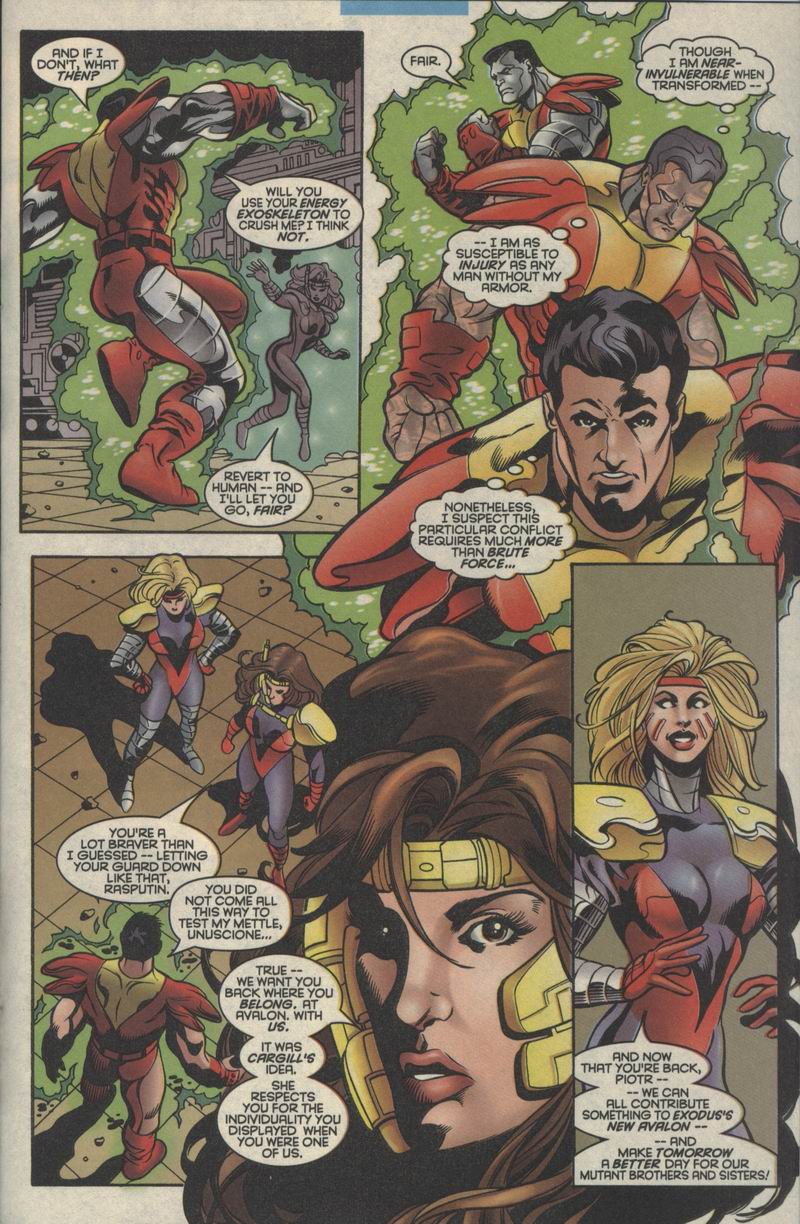 Read online Excalibur (1988) comic -  Issue #106 - 20