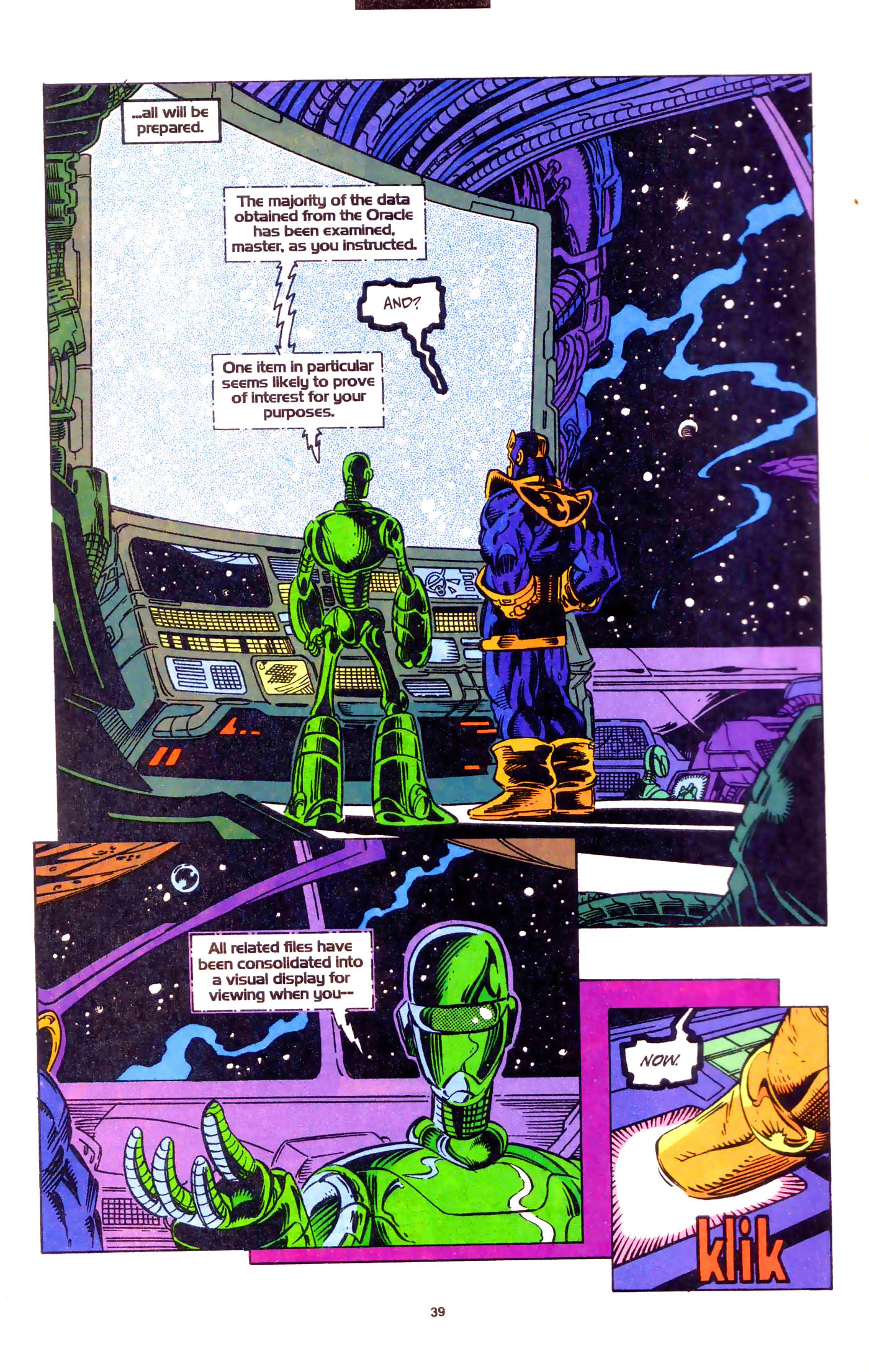 Read online Cosmic Powers comic -  Issue #1 - 29