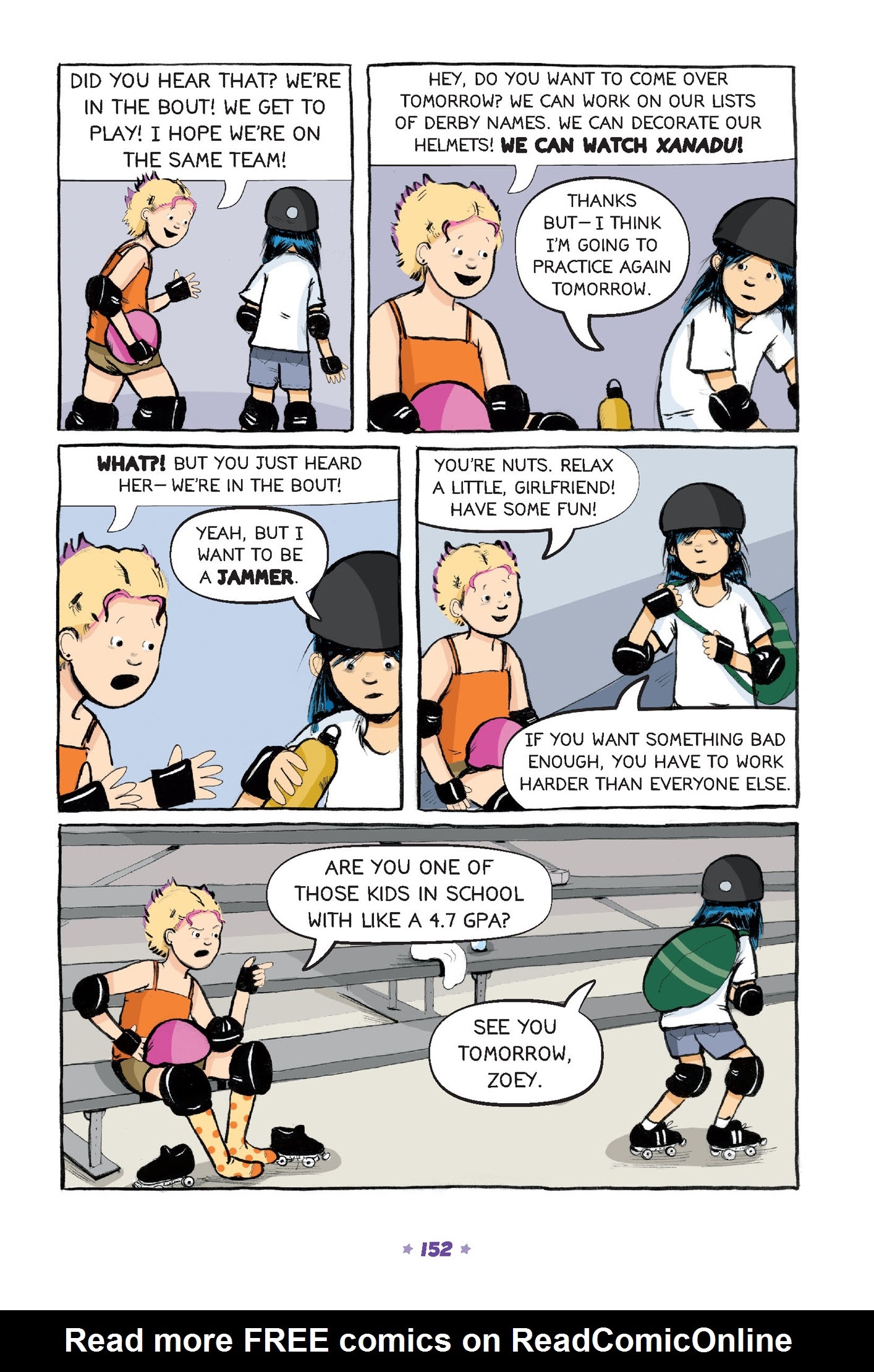 Read online Roller Girl comic -  Issue # TPB (Part 2) - 49