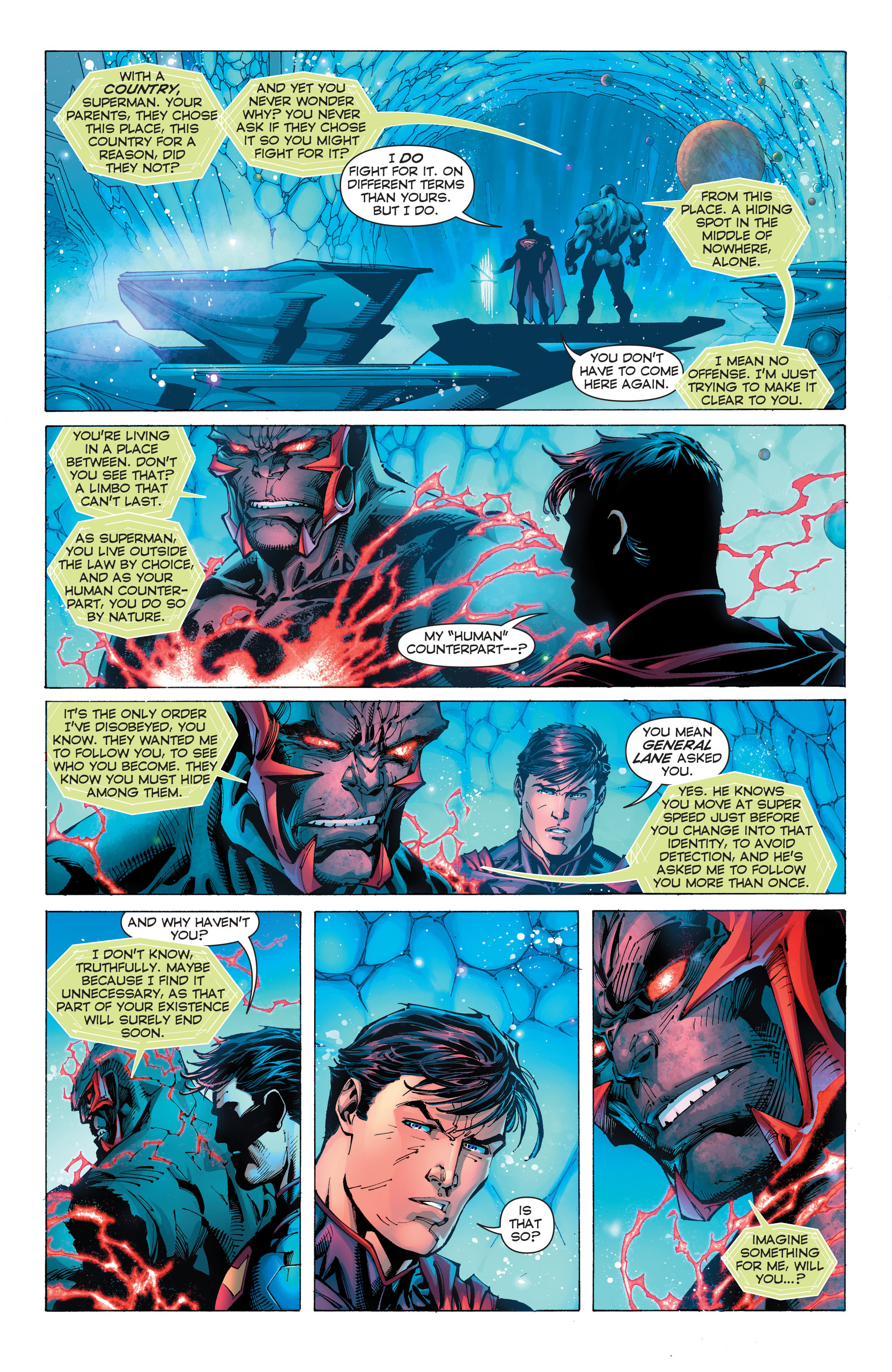 Read online Superman Unchained (2013) comic -  Issue #5 - 14
