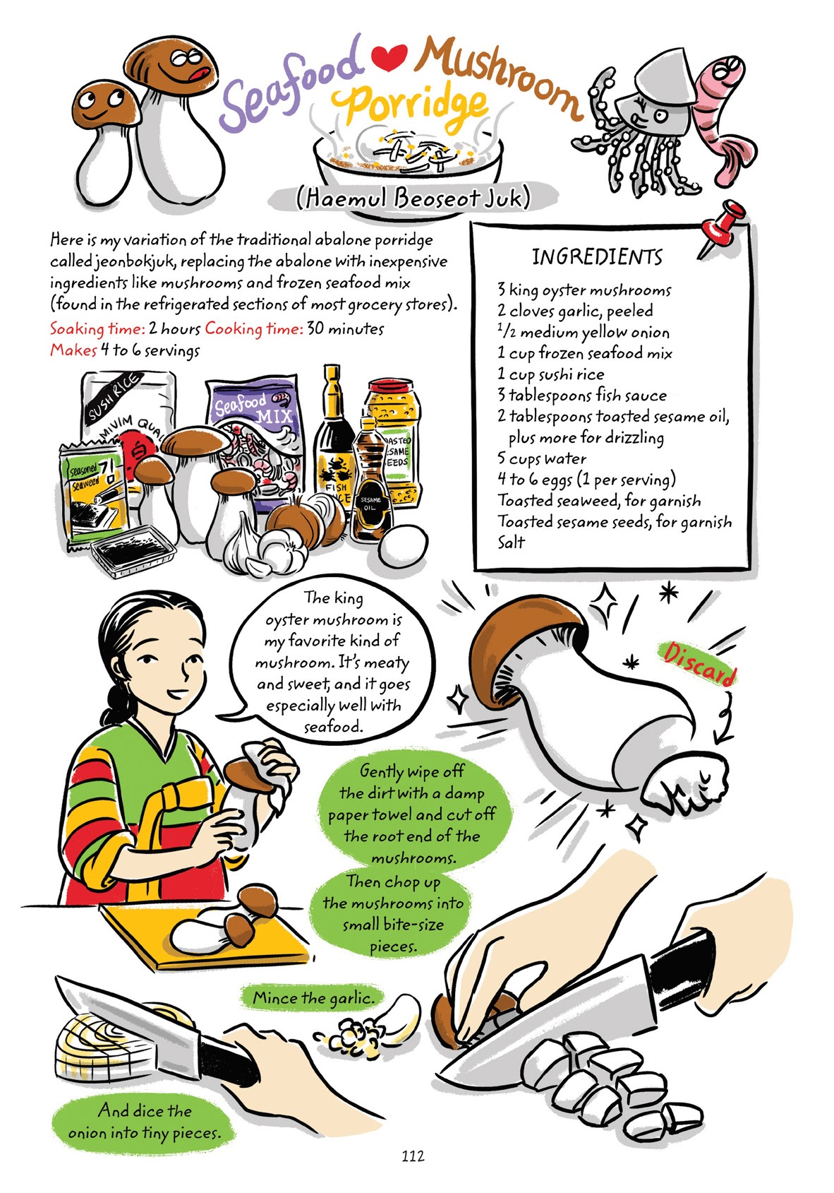 Read online Cook Korean! A Comic Book With Recipes comic -  Issue # TPB (Part 2) - 13