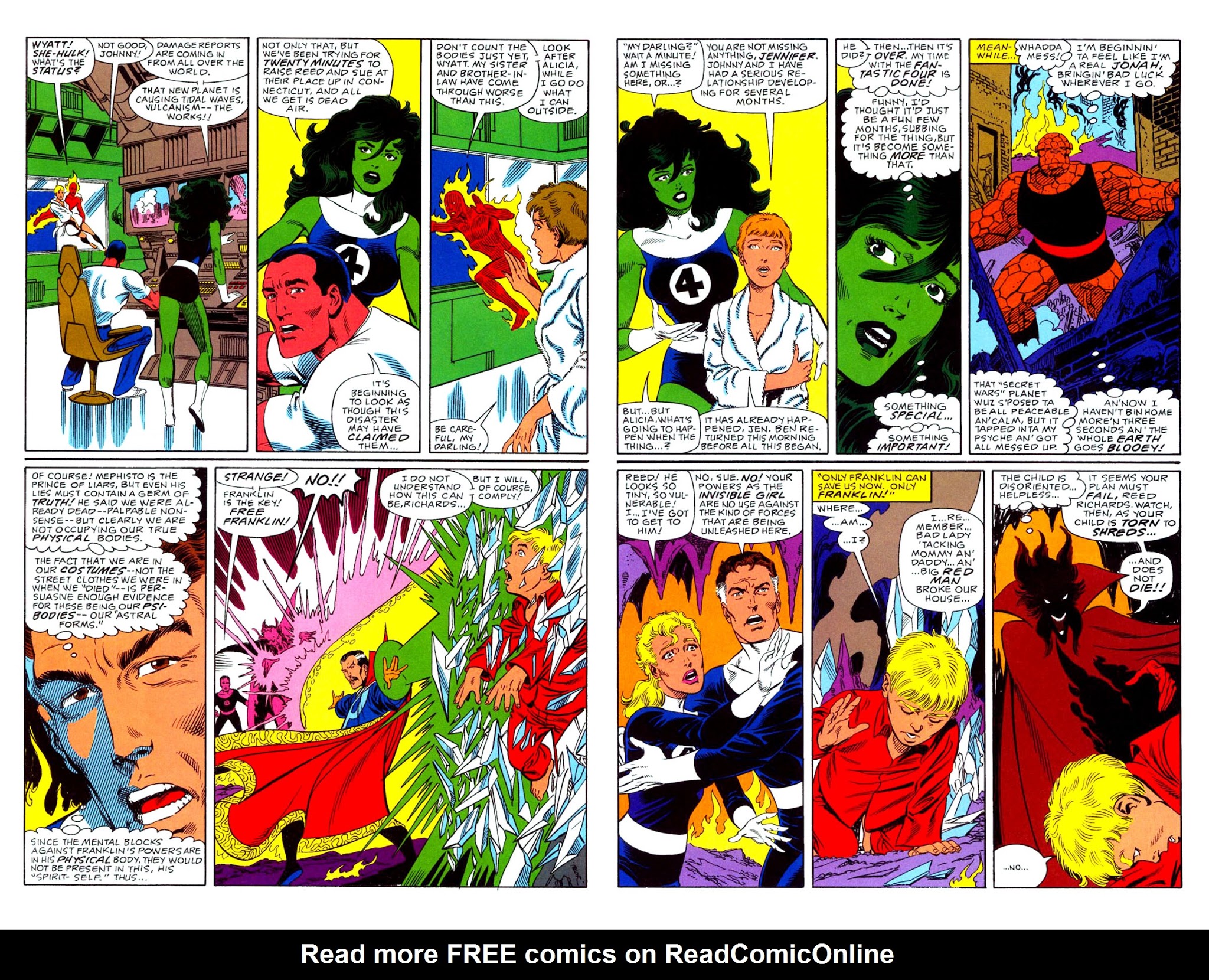 Read online Fantastic Four Visionaries: John Byrne comic -  Issue # TPB 6 - 34