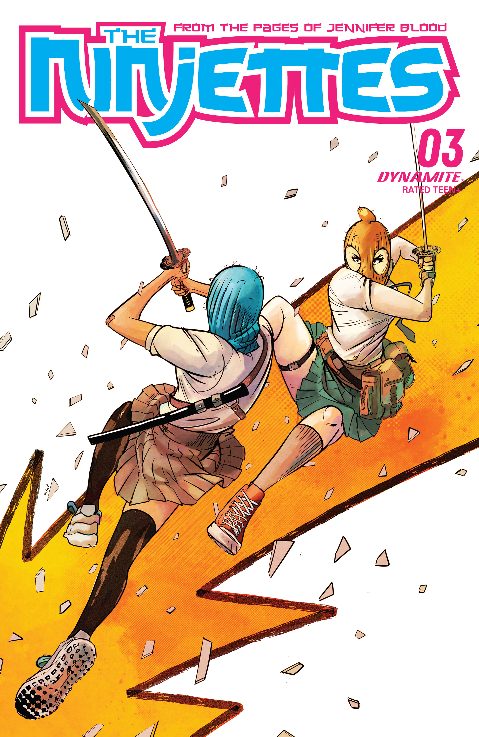 Read online The Ninjettes (2022) comic -  Issue #3 - 4
