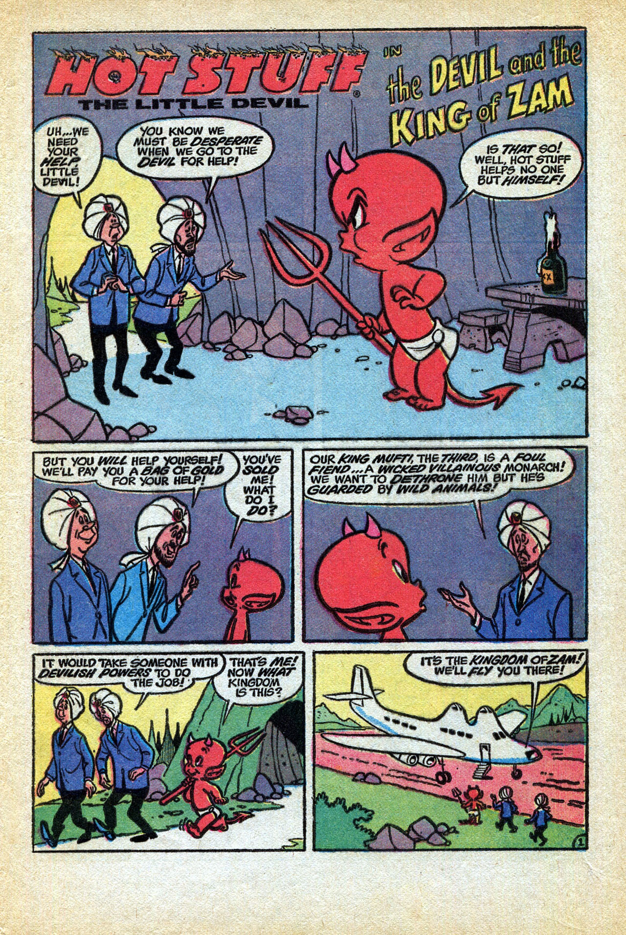 Read online Hot Stuff, the Little Devil comic -  Issue #117 - 5