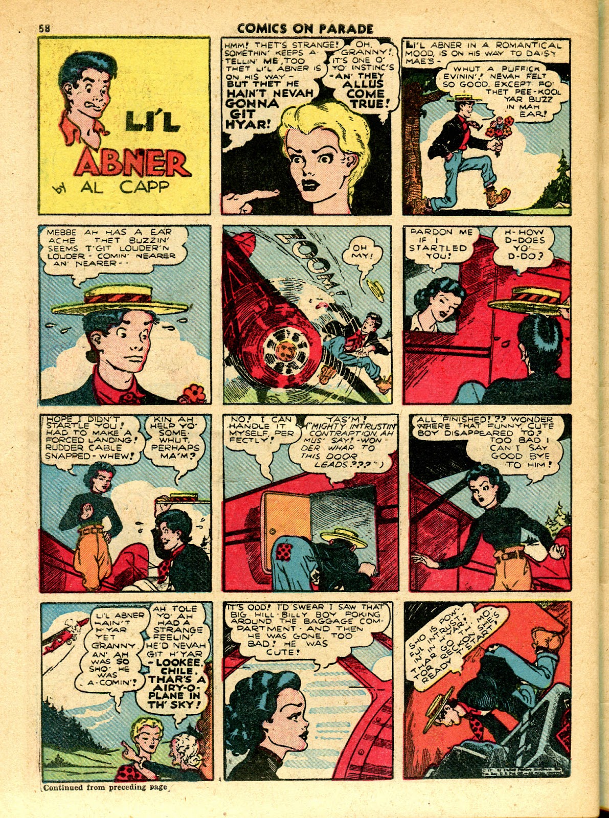 Comics on Parade issue 25 - Page 60