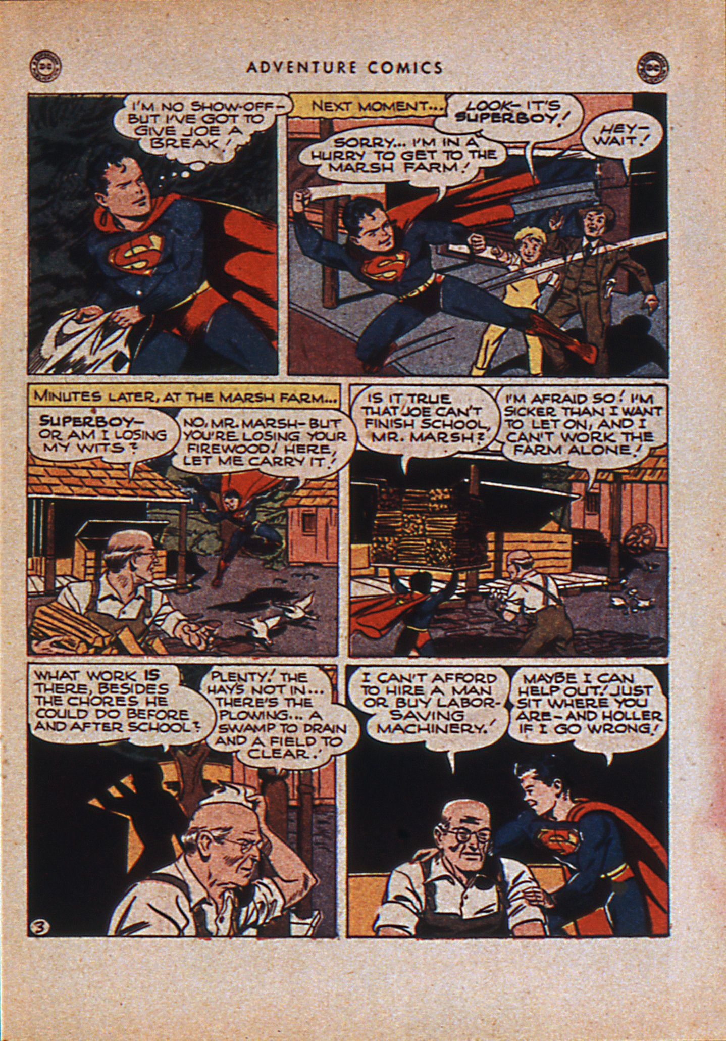 Read online Adventure Comics (1938) comic -  Issue #110 - 6