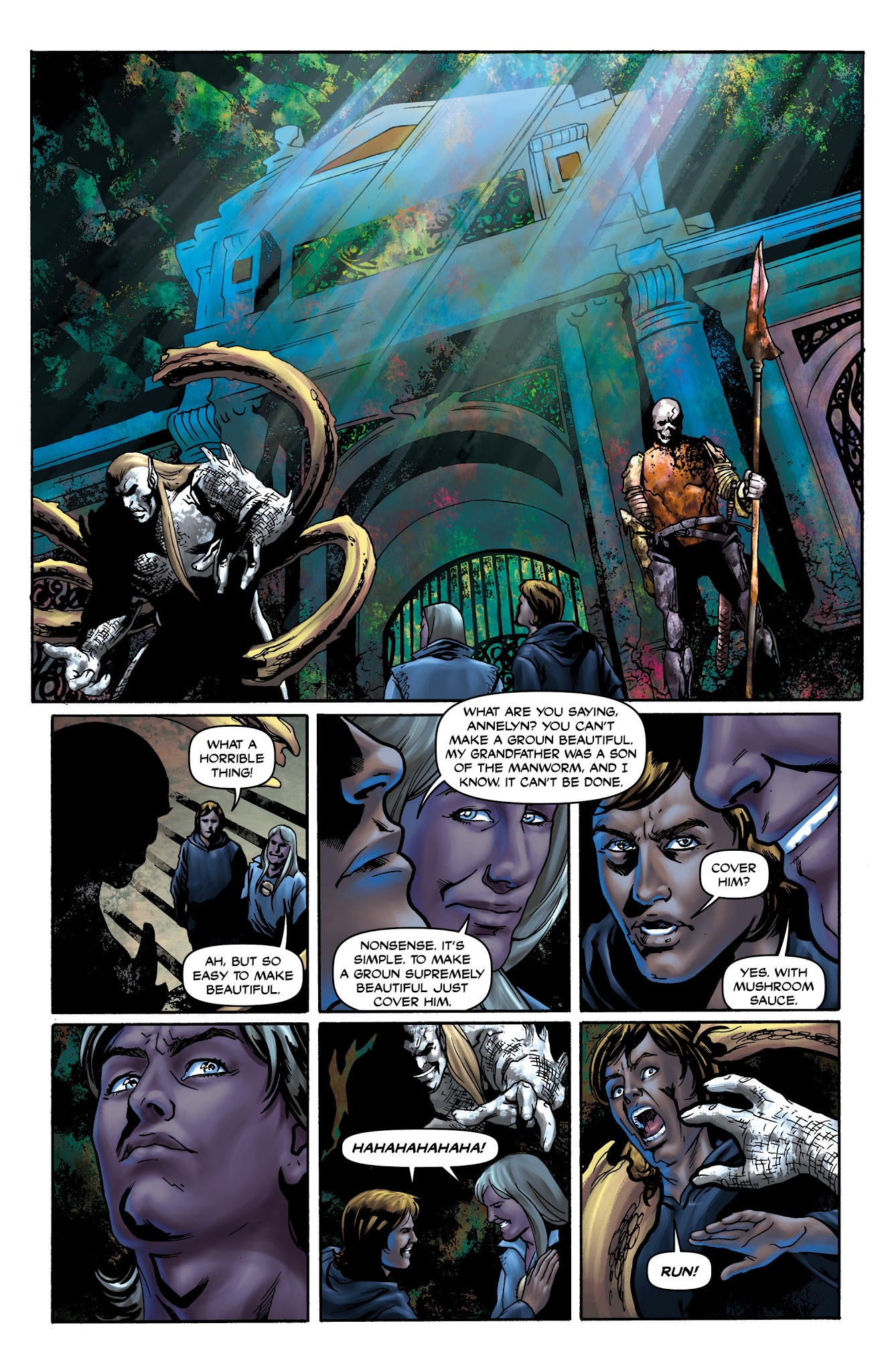 Read online In the House of the Worm comic -  Issue #3 - 12