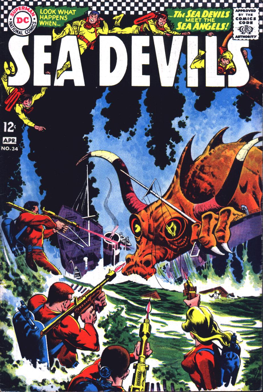 Read online Sea Devils comic -  Issue #34 - 2