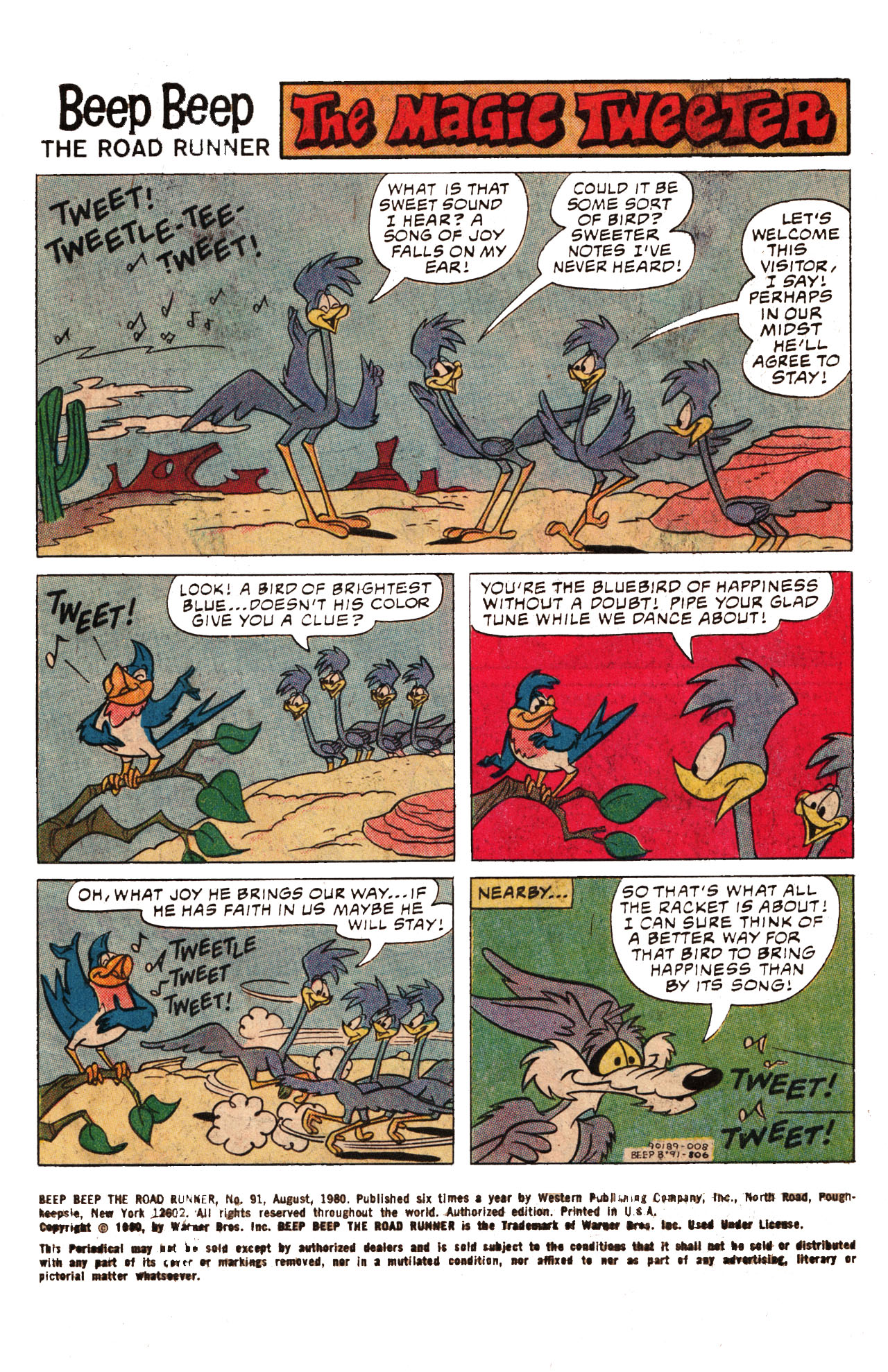 Read online Beep Beep The Road Runner comic -  Issue #91 - 4