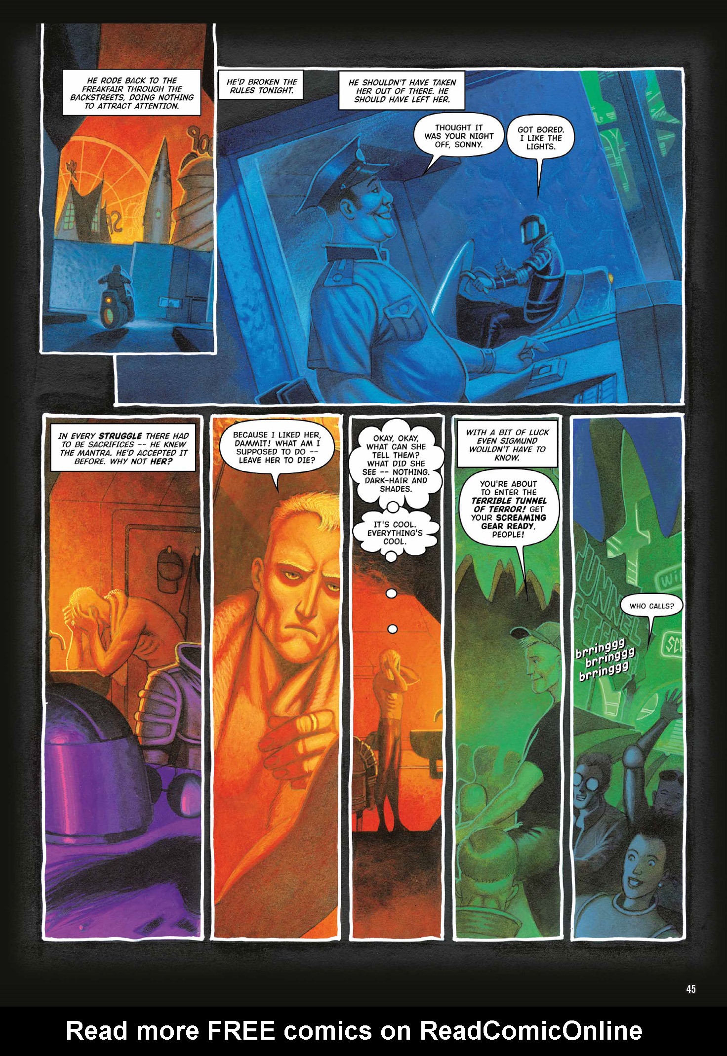 Read online Judge Dredd: The Complete Case Files comic -  Issue # TPB 39 (Part 1) - 46