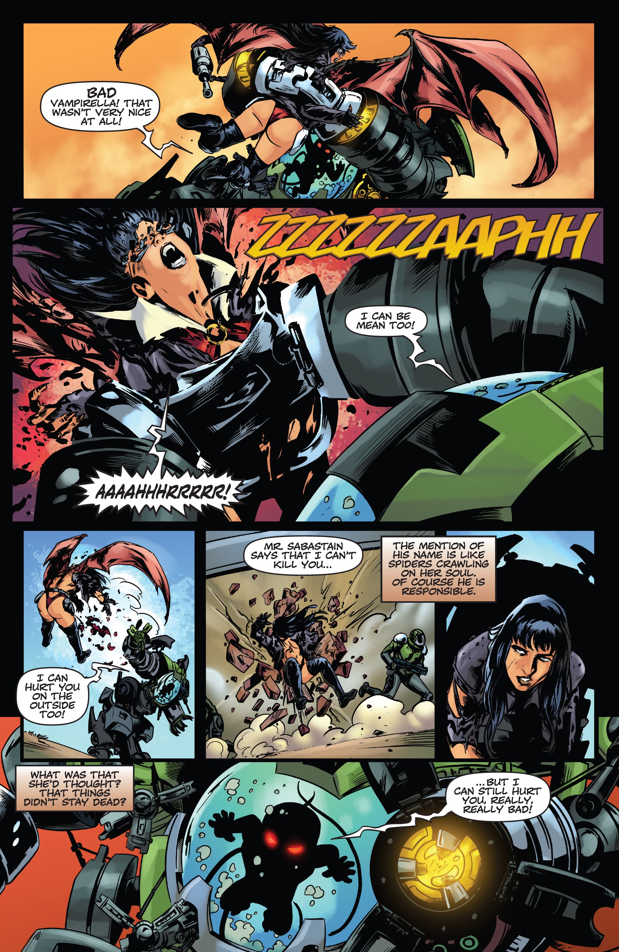 Read online Vengeance of Vampirella (2019) comic -  Issue #24 - 26