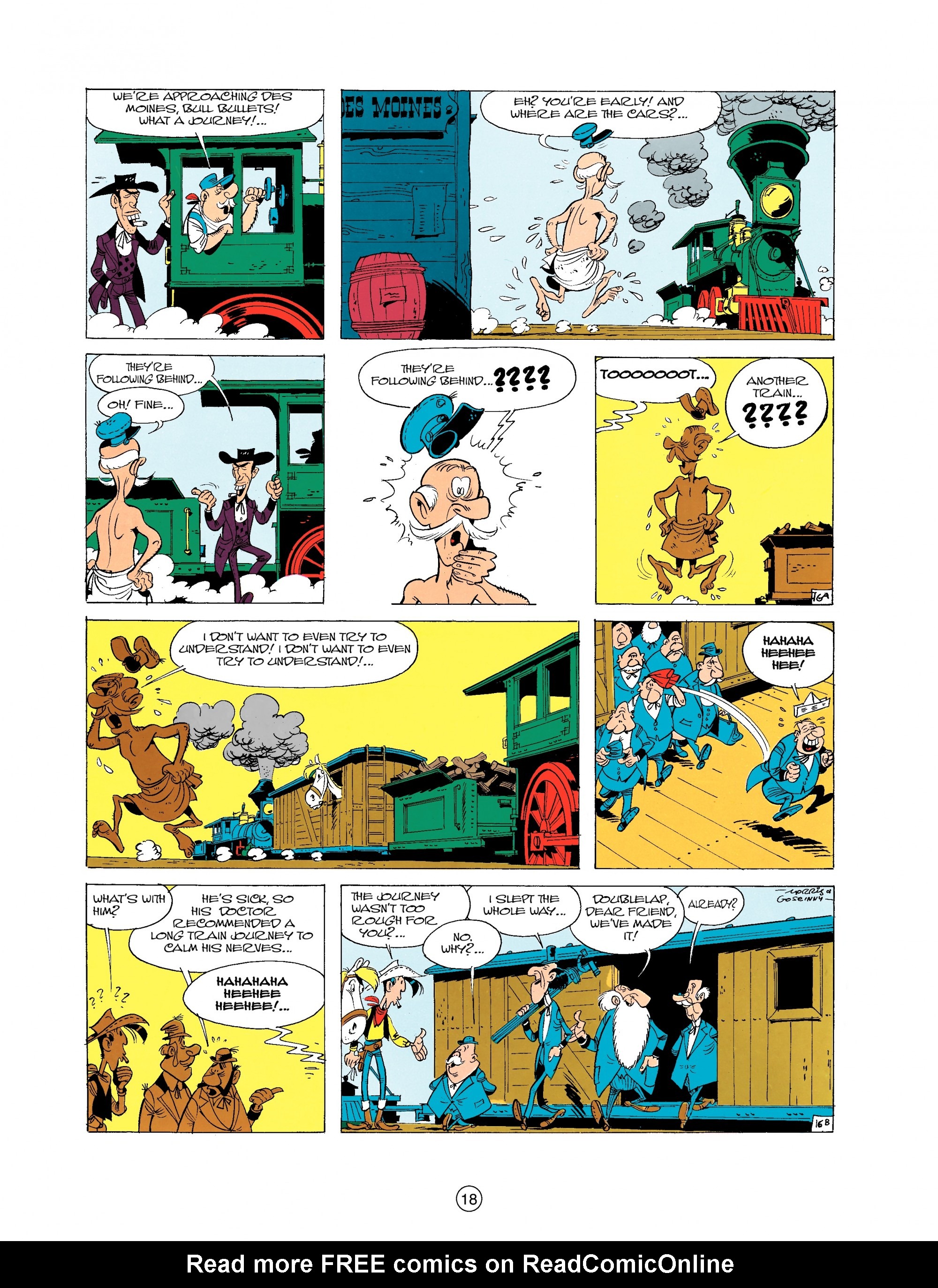 Read online A Lucky Luke Adventure comic -  Issue #16 - 18