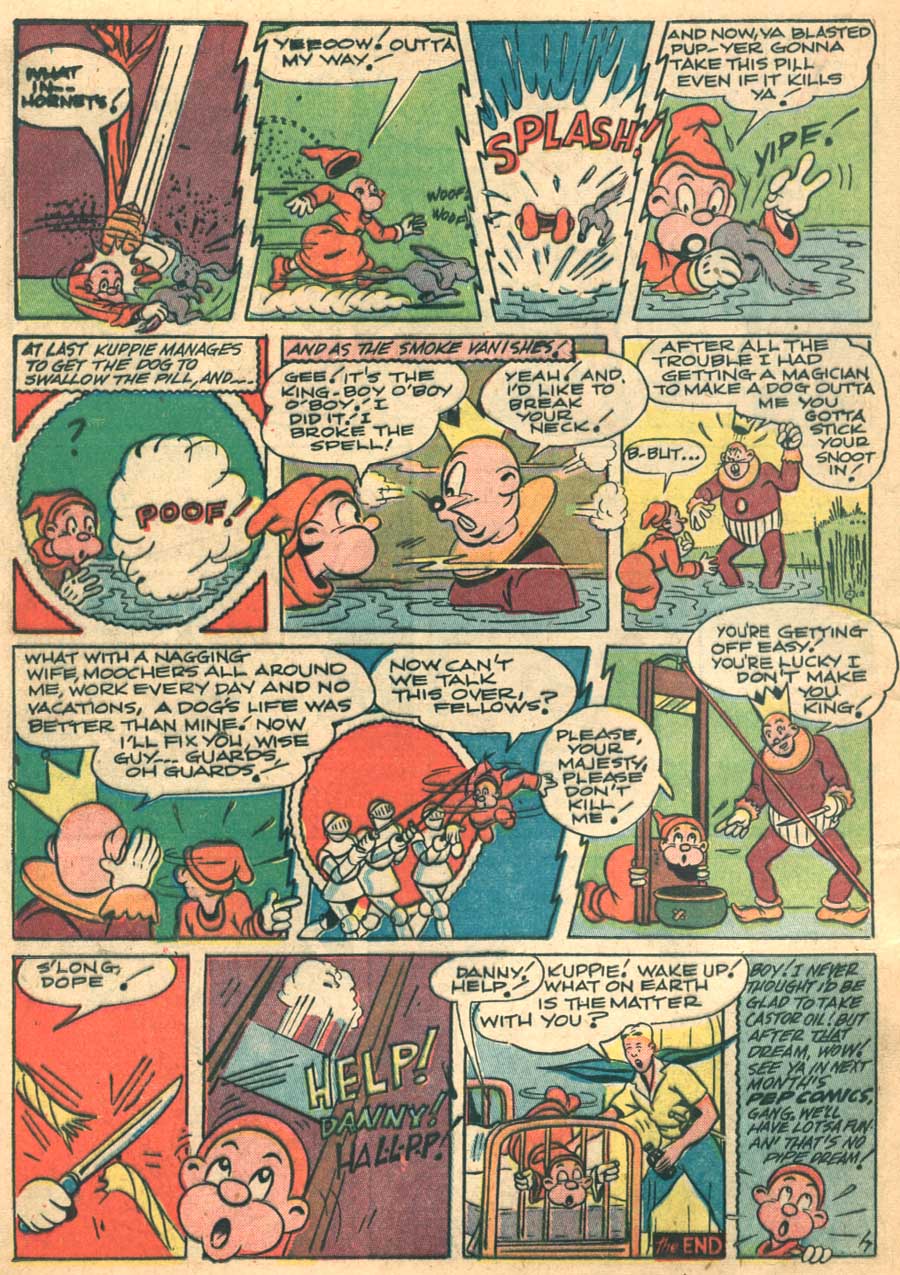 Read online Pep Comics comic -  Issue #34 - 46