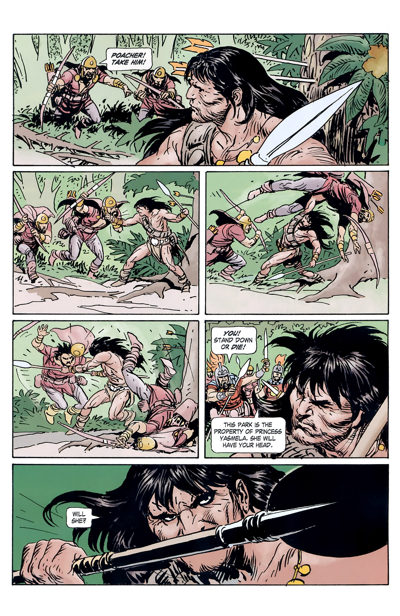 Read online Conan The Cimmerian comic -  Issue #14 - 5