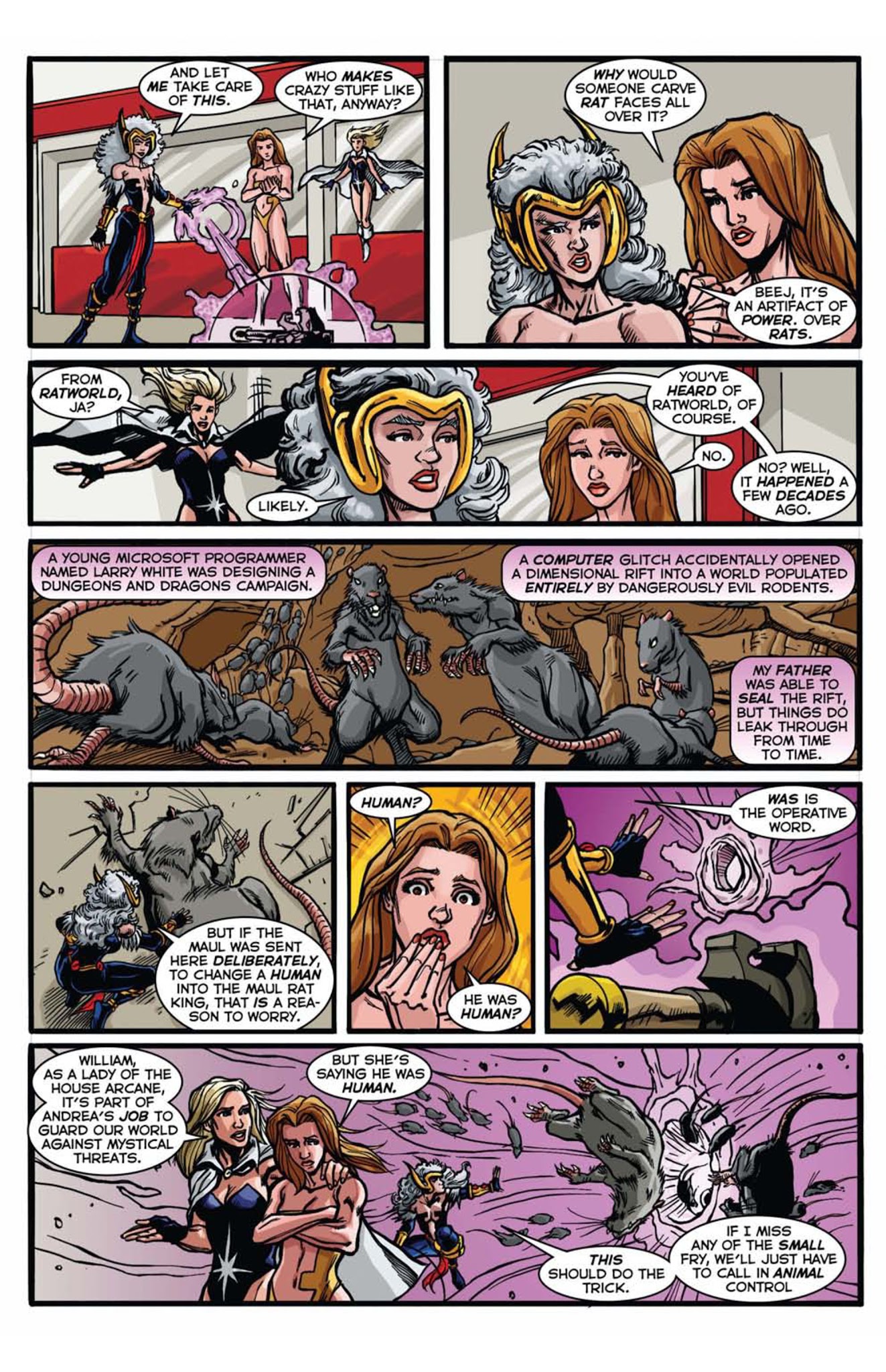 Read online The Sensational G-Girl comic -  Issue #1 - 25