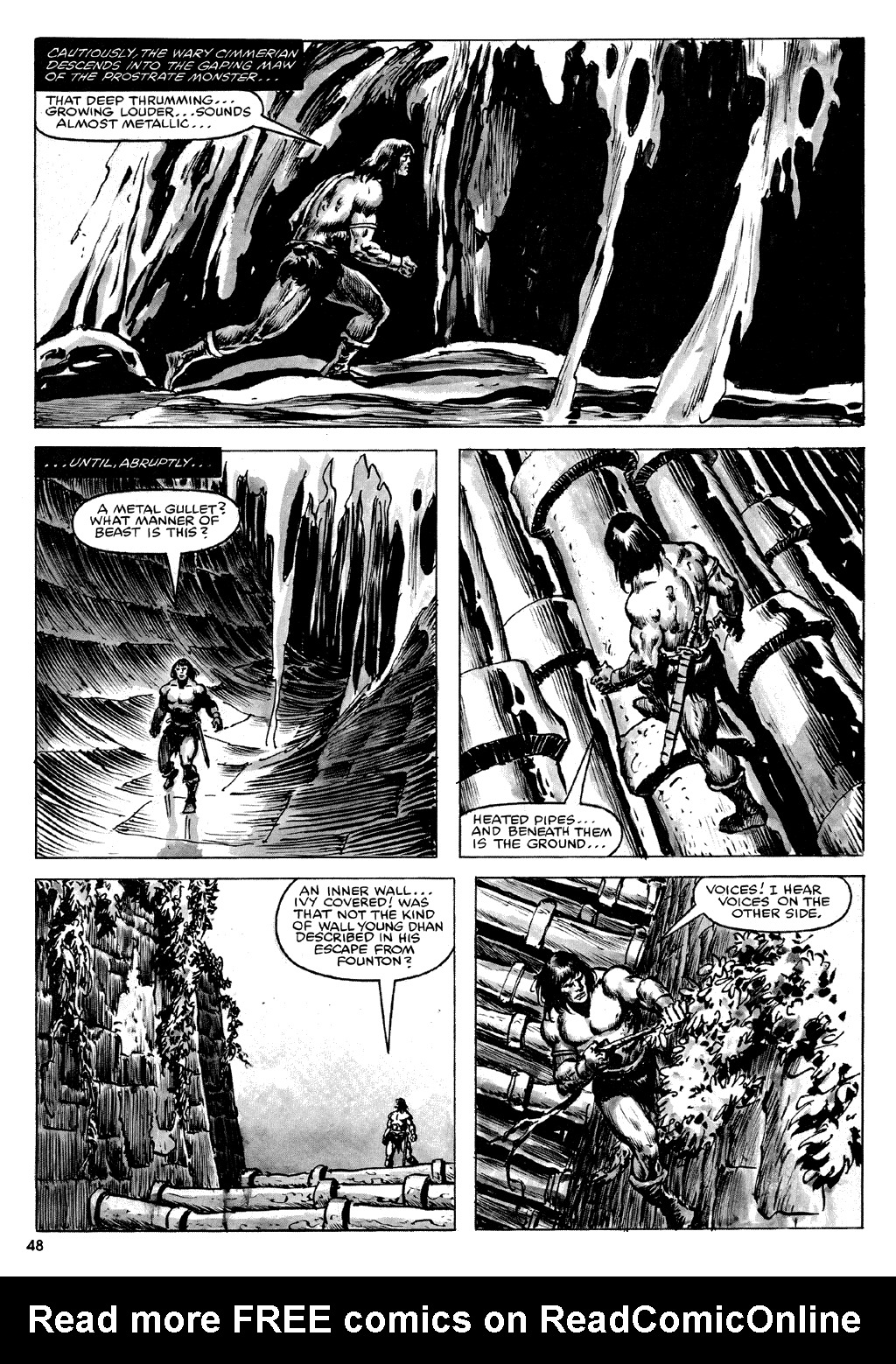 Read online The Savage Sword Of Conan comic -  Issue #72 - 48