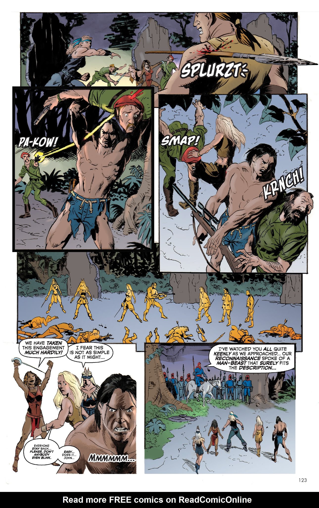 Read online The Once and Future Tarzan comic -  Issue # TPB - 124
