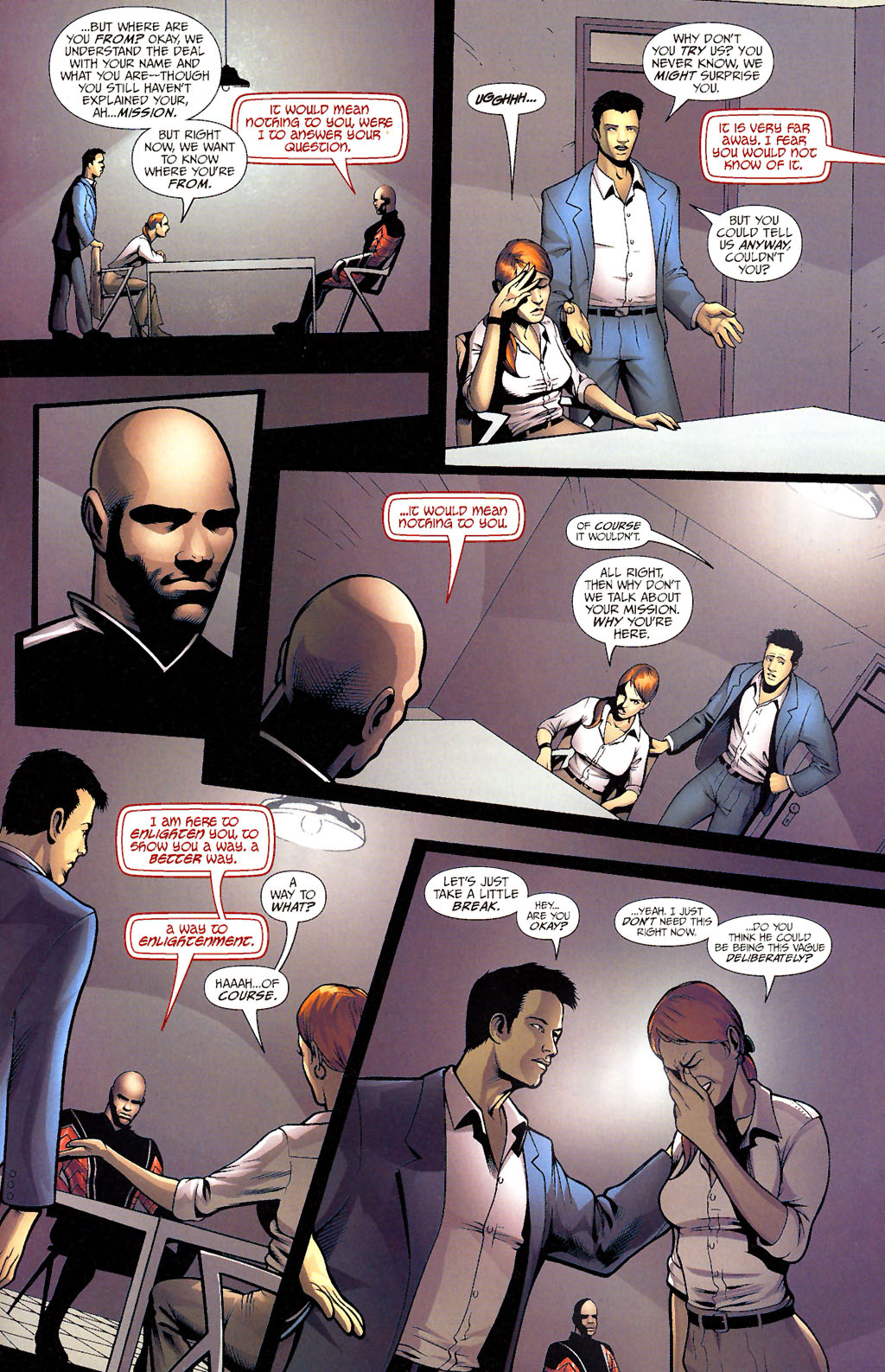 Read online Emissary comic -  Issue #2 - 13