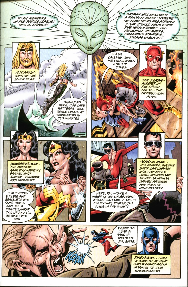 Read online JLA Versus Predator comic -  Issue # Full - 9