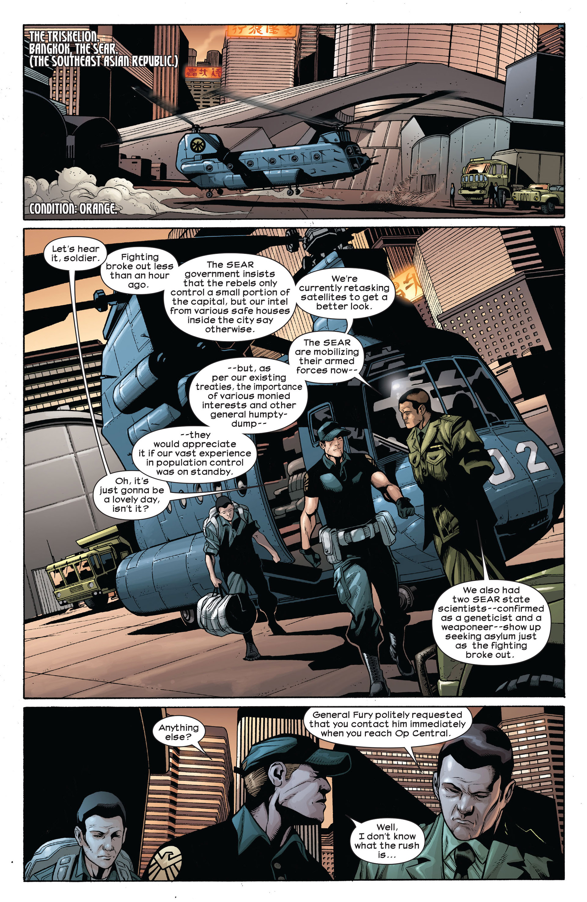 Read online Ultimate Comics Hawkeye comic -  Issue #1 - 2