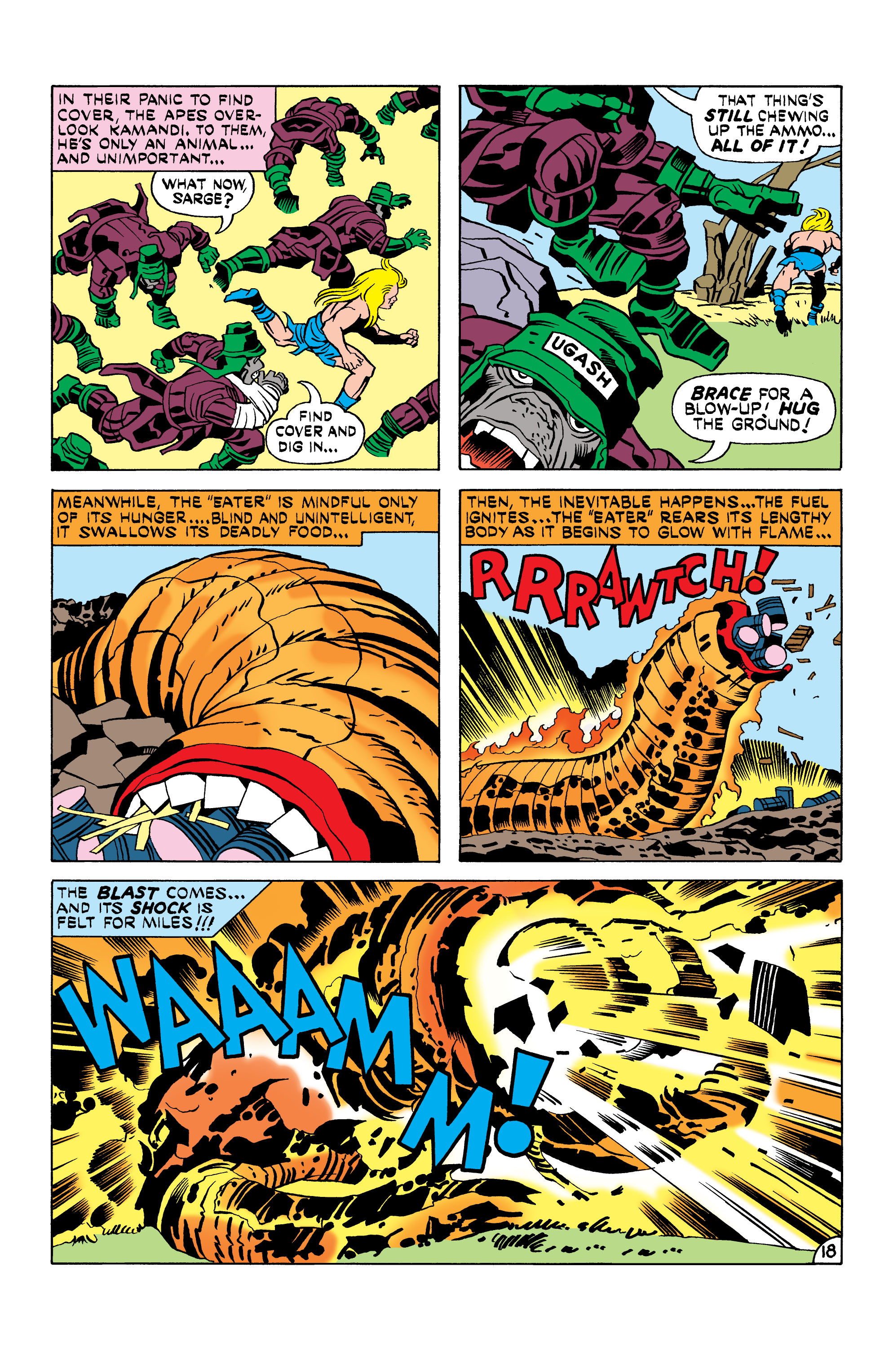 Read online Kamandi, The Last Boy On Earth comic -  Issue #18 - 18