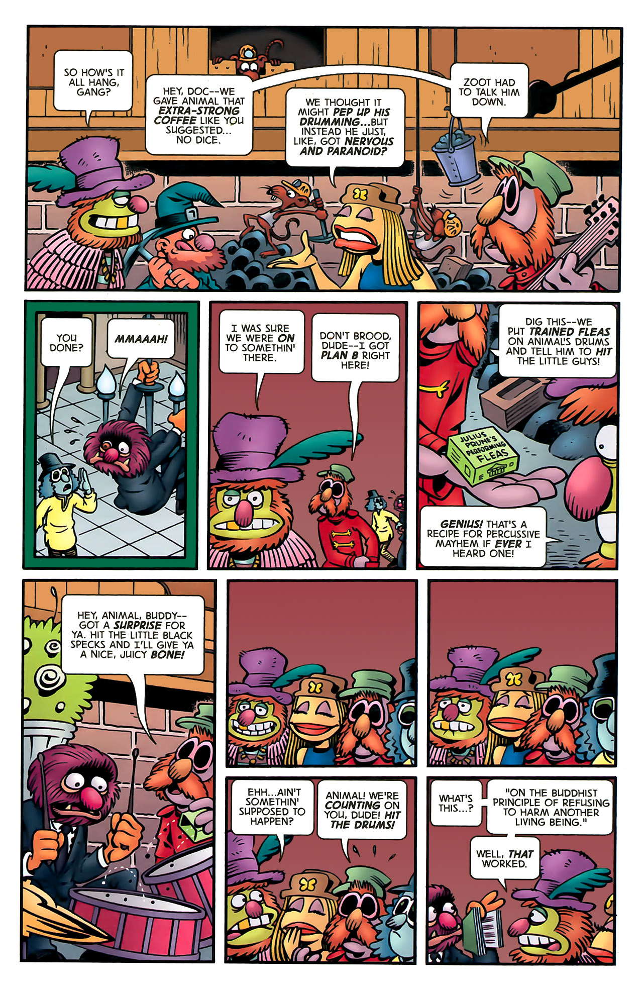 Read online The Muppet Show: The Treasure of Peg-Leg Wilson comic -  Issue #3 - 12