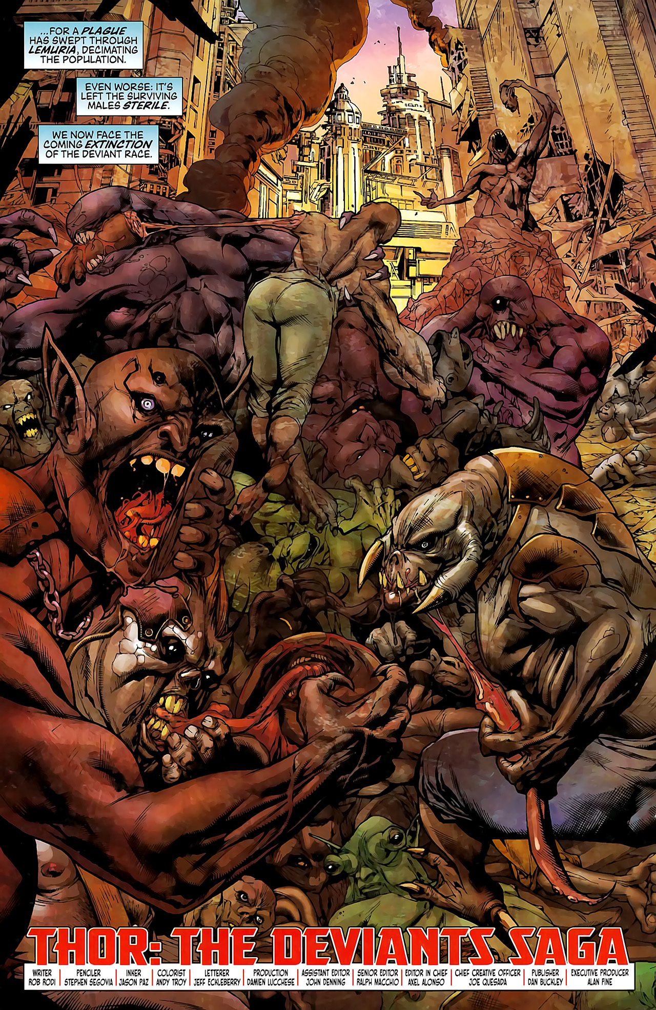 Read online Thor: The Deviants Saga comic -  Issue #1 - 4