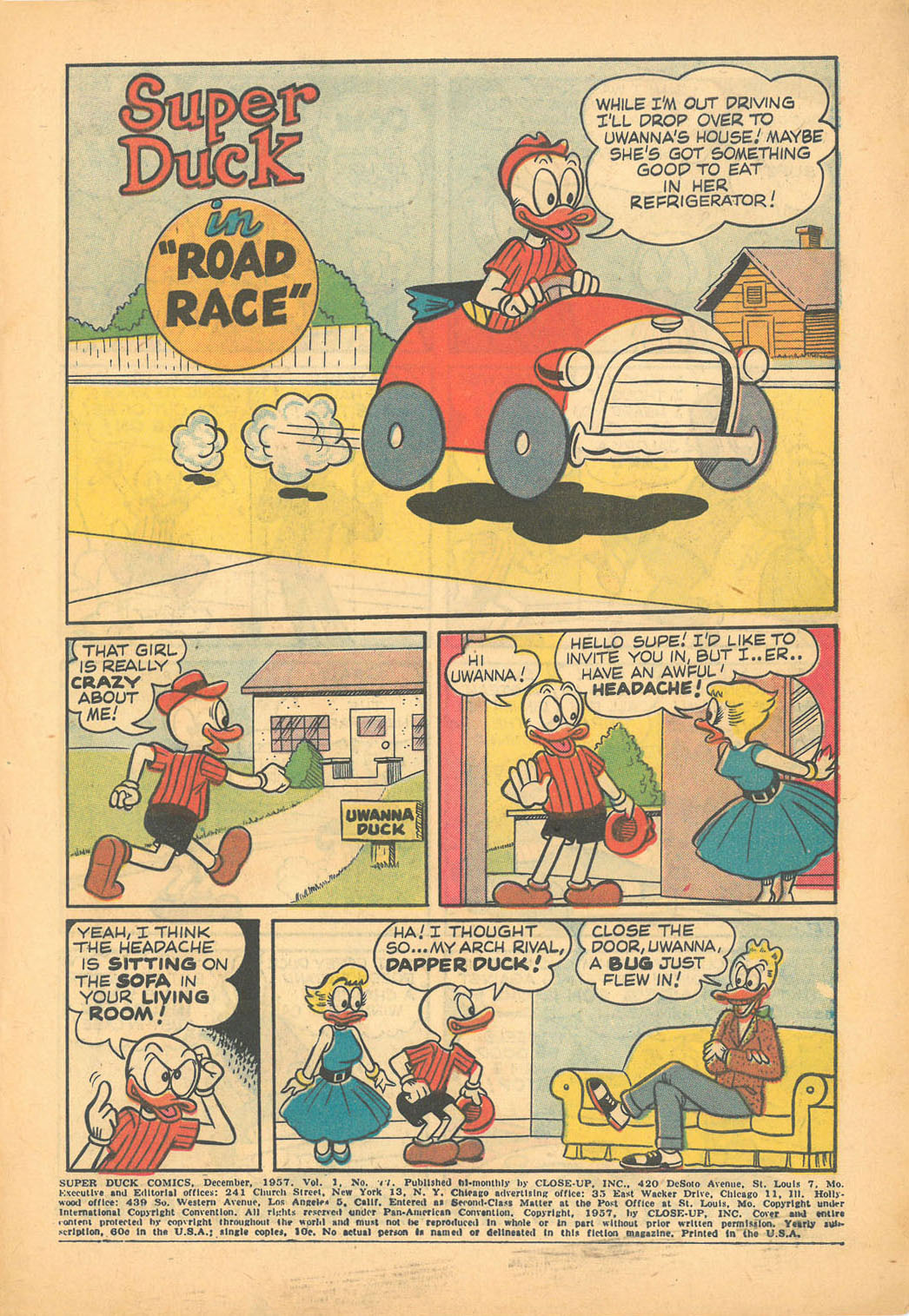 Read online Super Duck Comics comic -  Issue #77 - 3