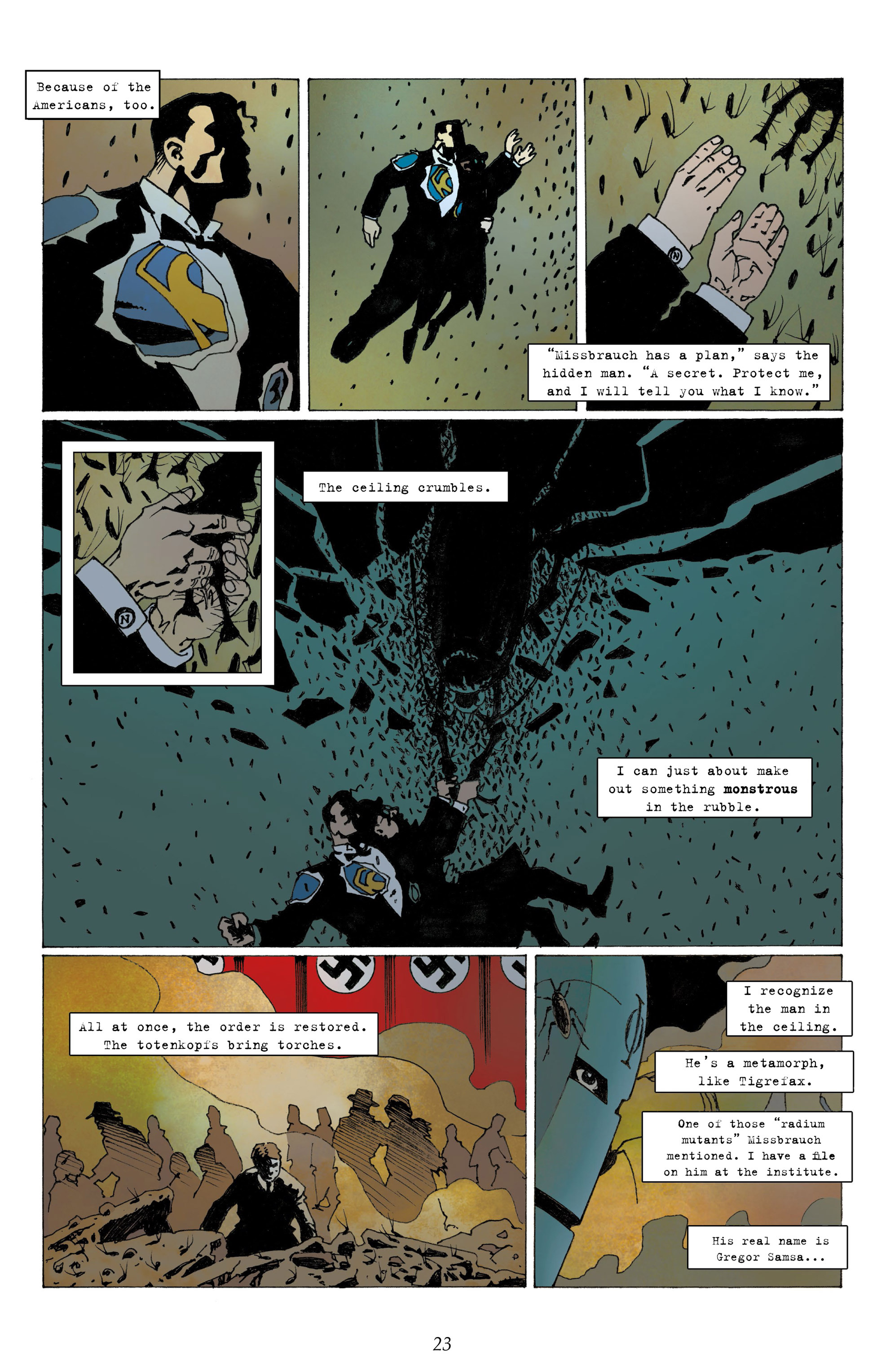 Read online The Chimera Brigade comic -  Issue #1 - 24