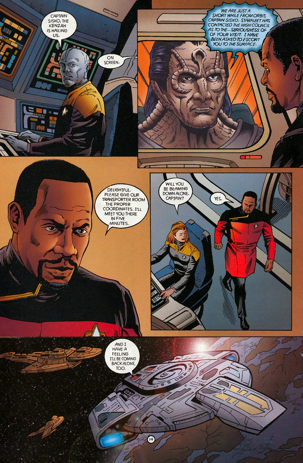Read online Star Trek: Deep Space Nine (1993) comic -  Issue #29 - 18