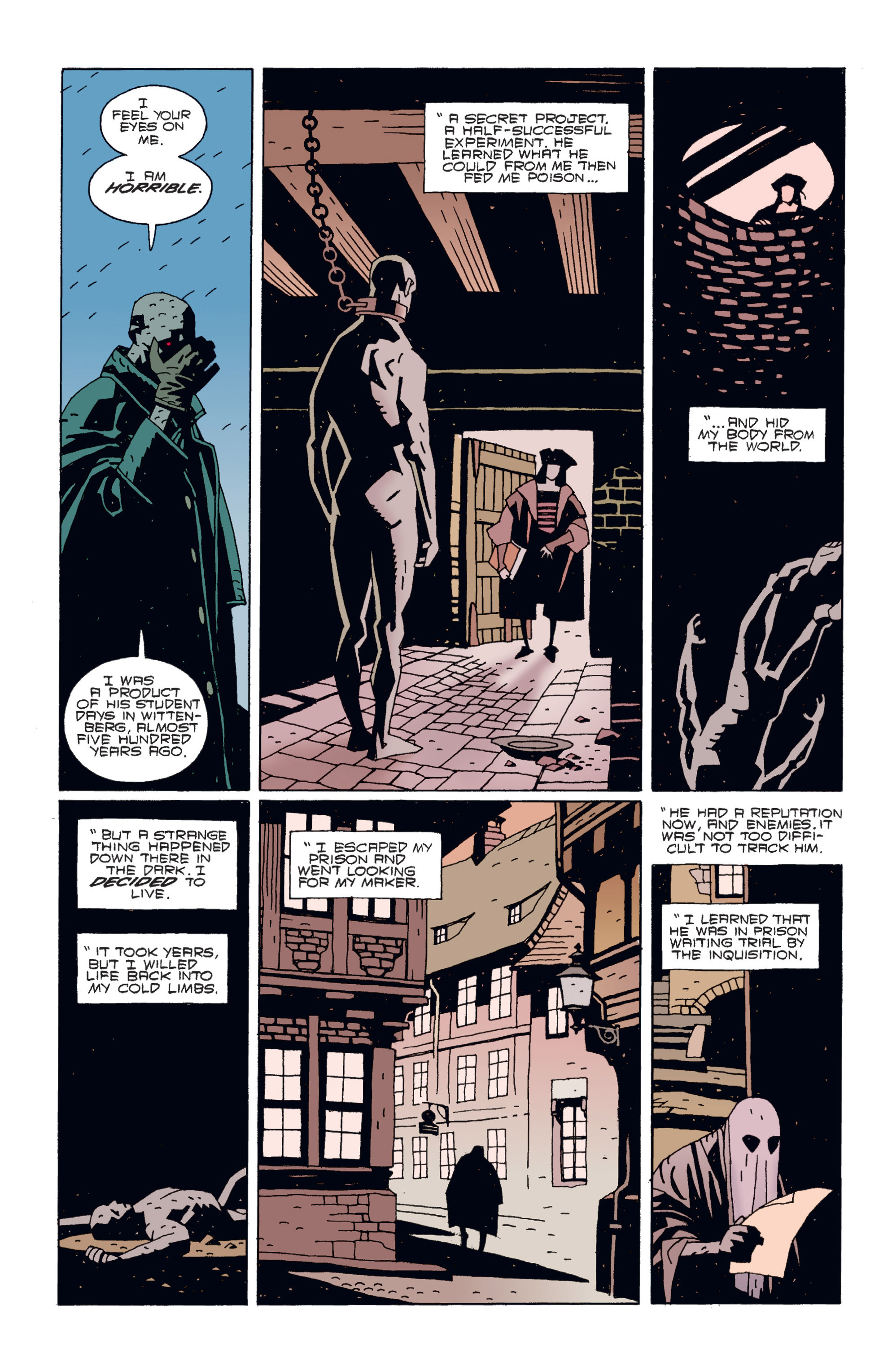 Read online Hellboy comic -  Issue #3 - 135