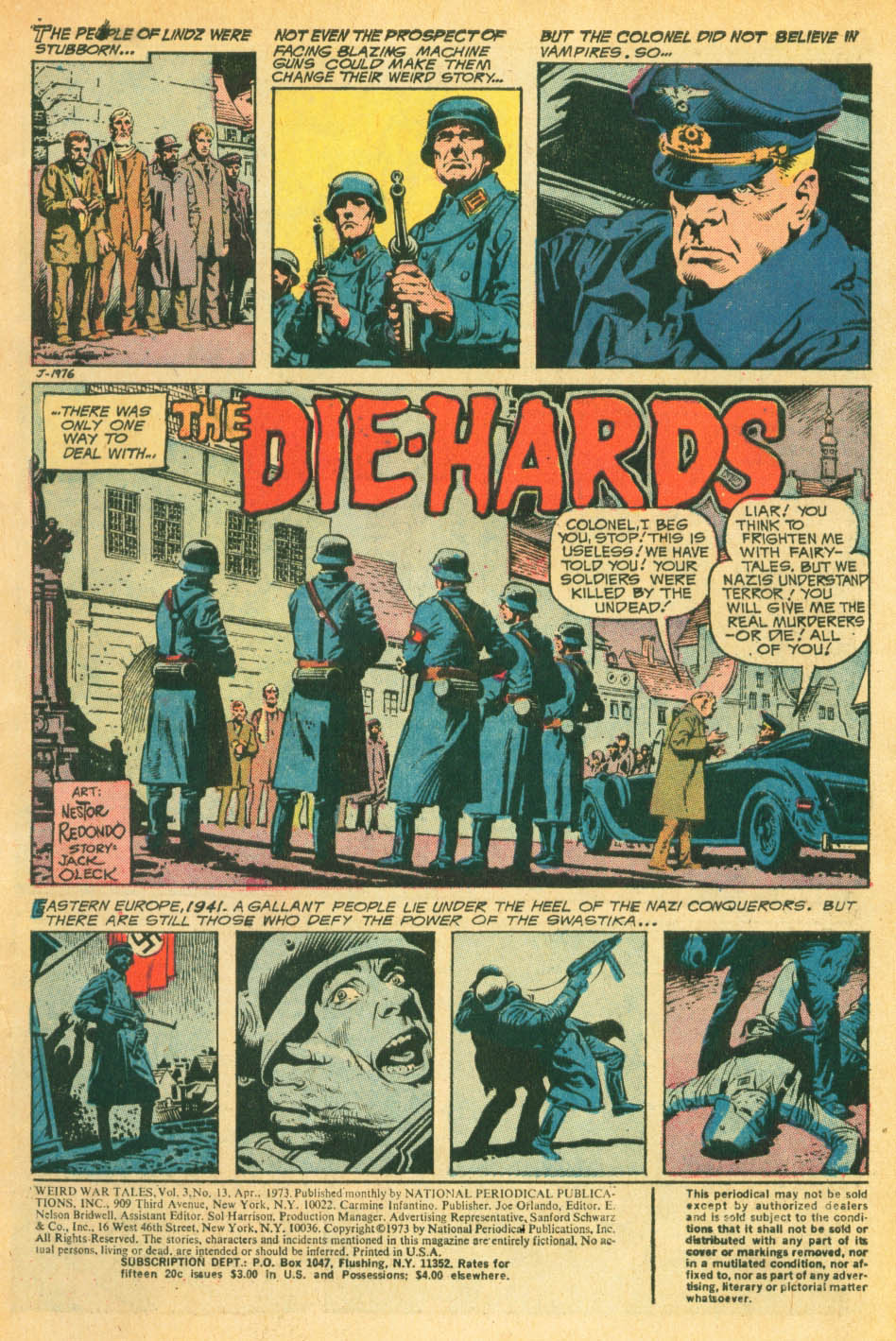 Read online Weird War Tales (1971) comic -  Issue #13 - 3