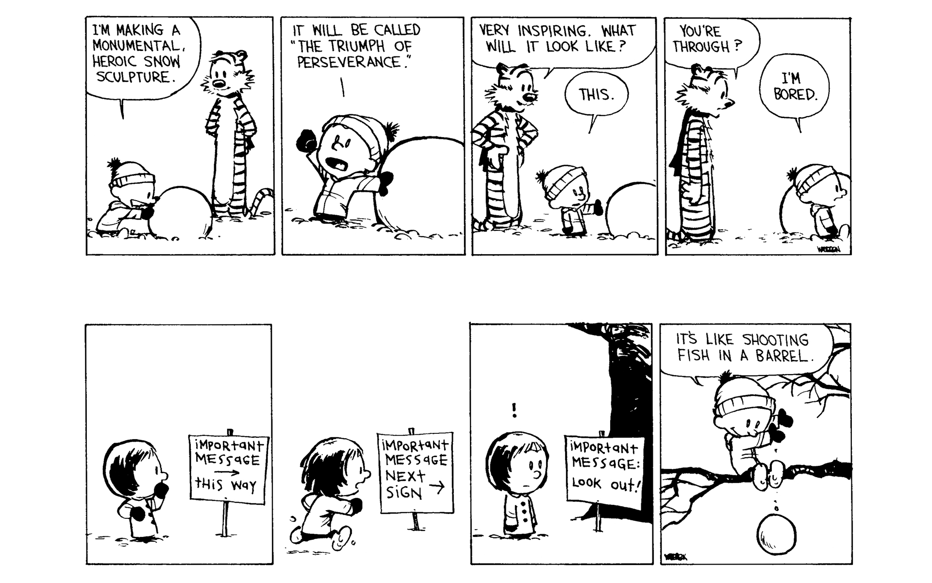 Read online Calvin and Hobbes comic -  Issue #9 - 63