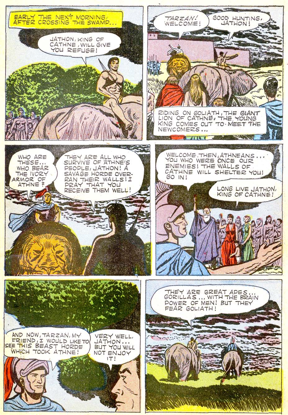 Read online Tarzan (1948) comic -  Issue #52 - 15