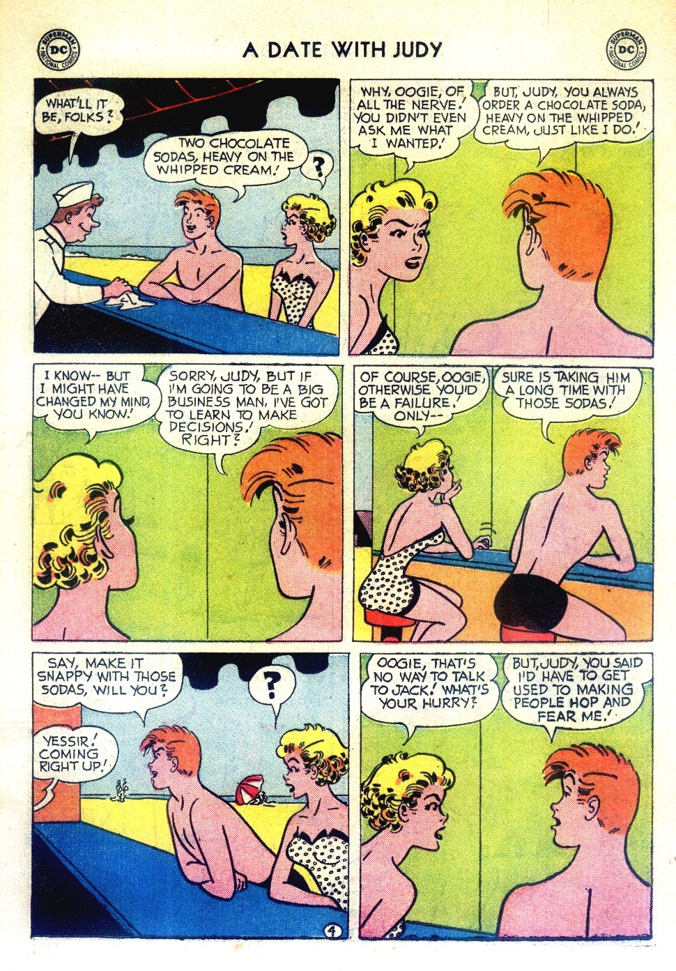 Read online A Date with Judy comic -  Issue #61 - 22