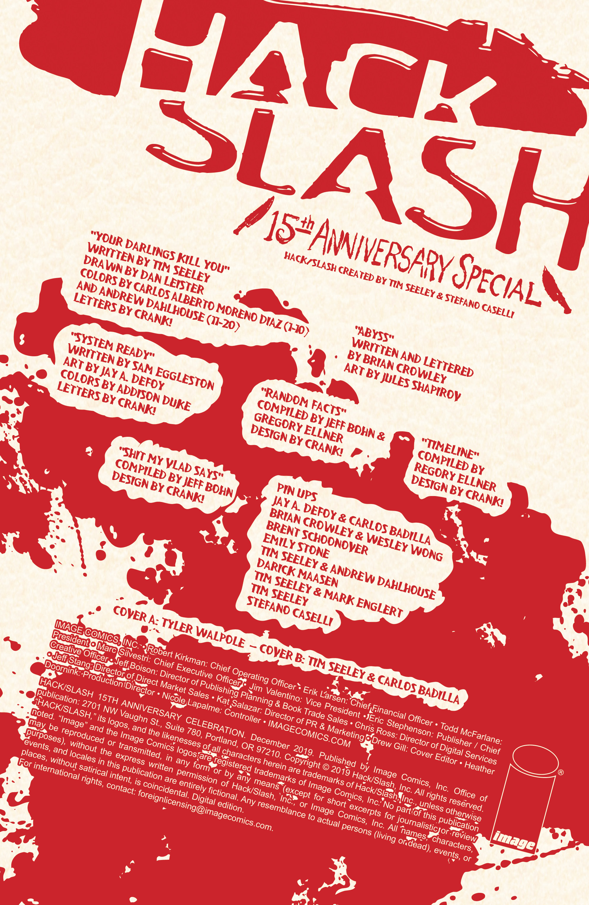 Read online Hack/Slash: 15th Anniversary Special comic -  Issue # Full - 2