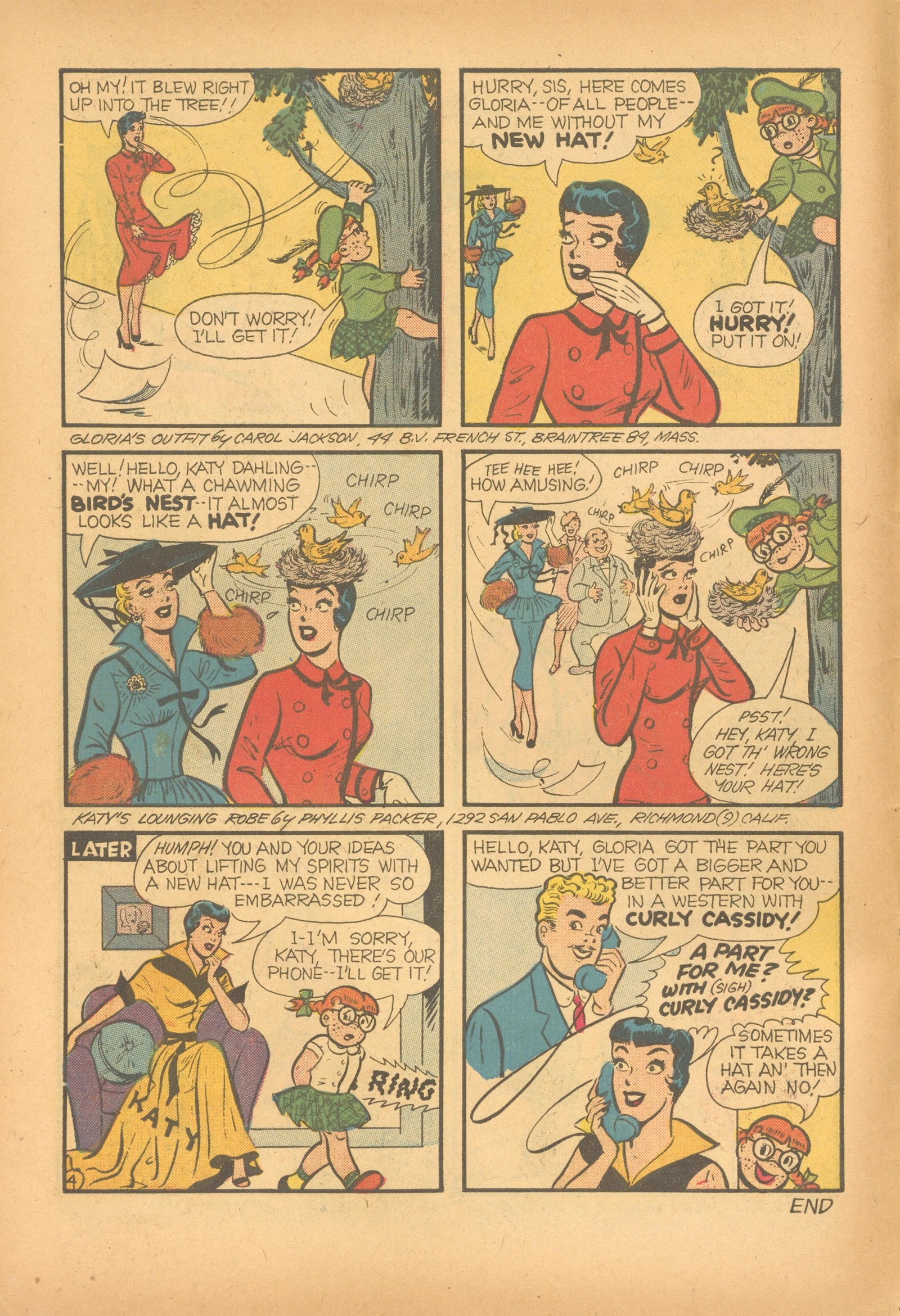 Read online Katy Keene (1949) comic -  Issue #34 - 6