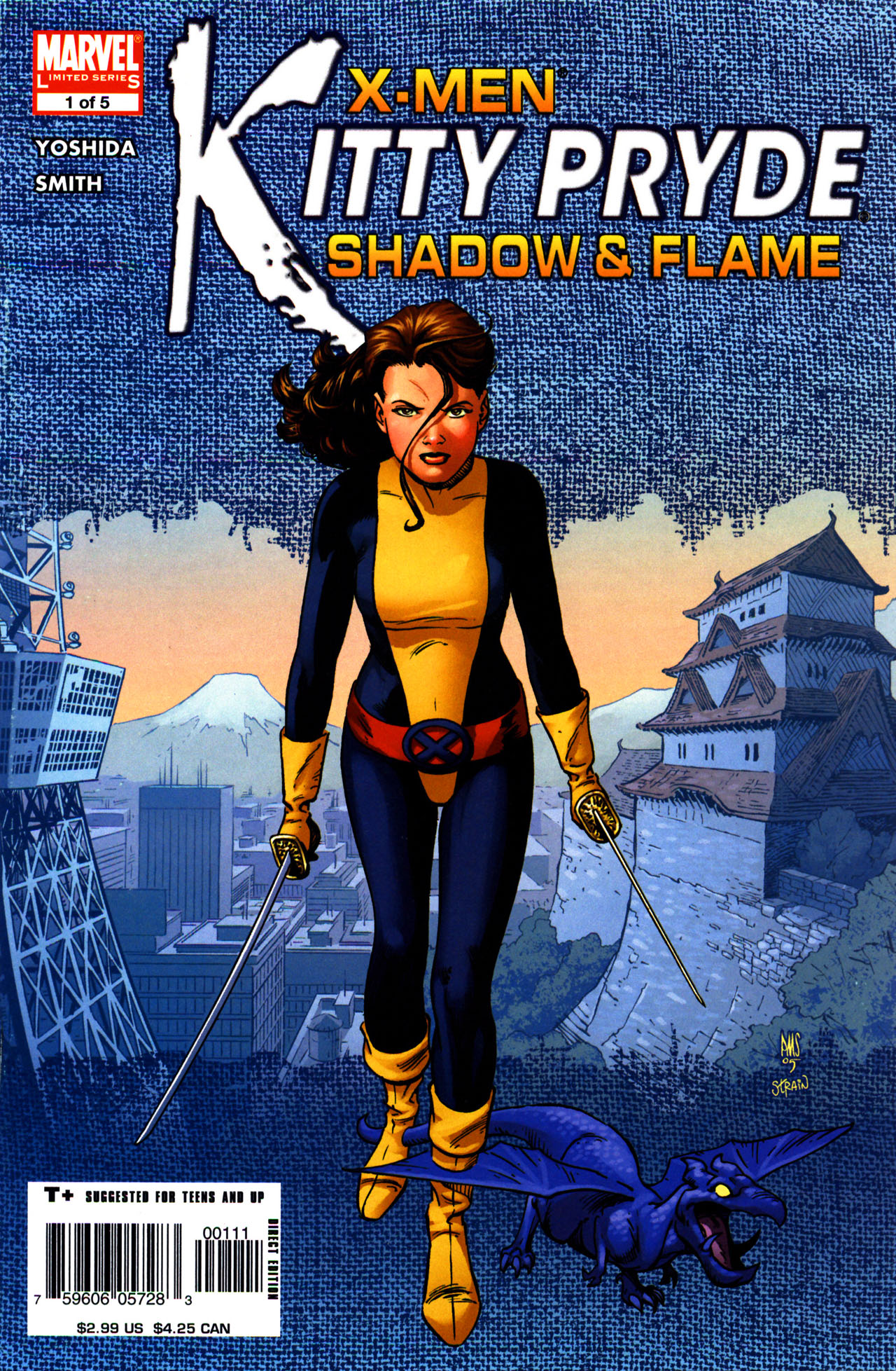 Read online X-Men: Kitty Pryde - Shadow & Flame comic -  Issue #1 - 1
