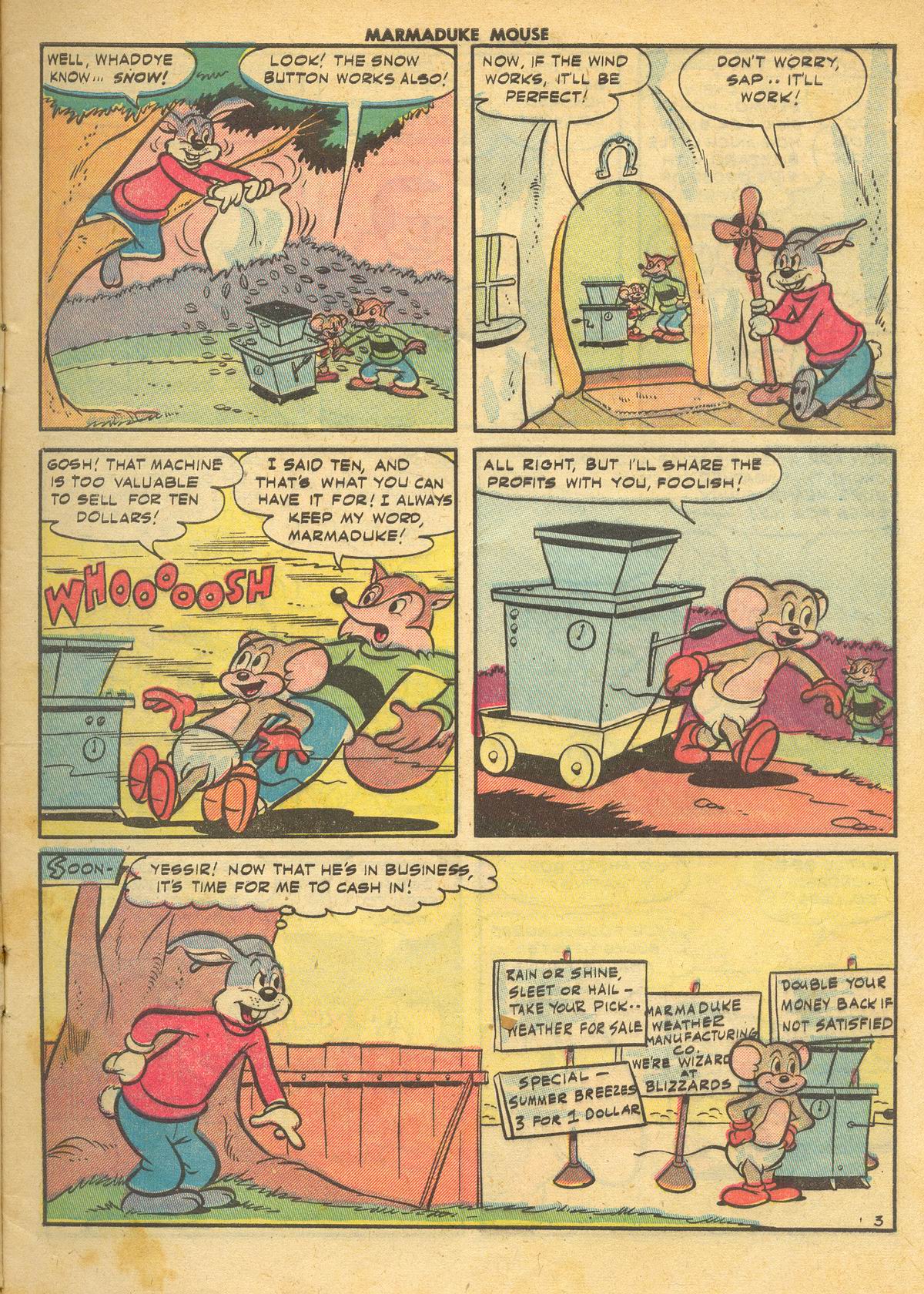 Read online Marmaduke Mouse comic -  Issue #65 - 5