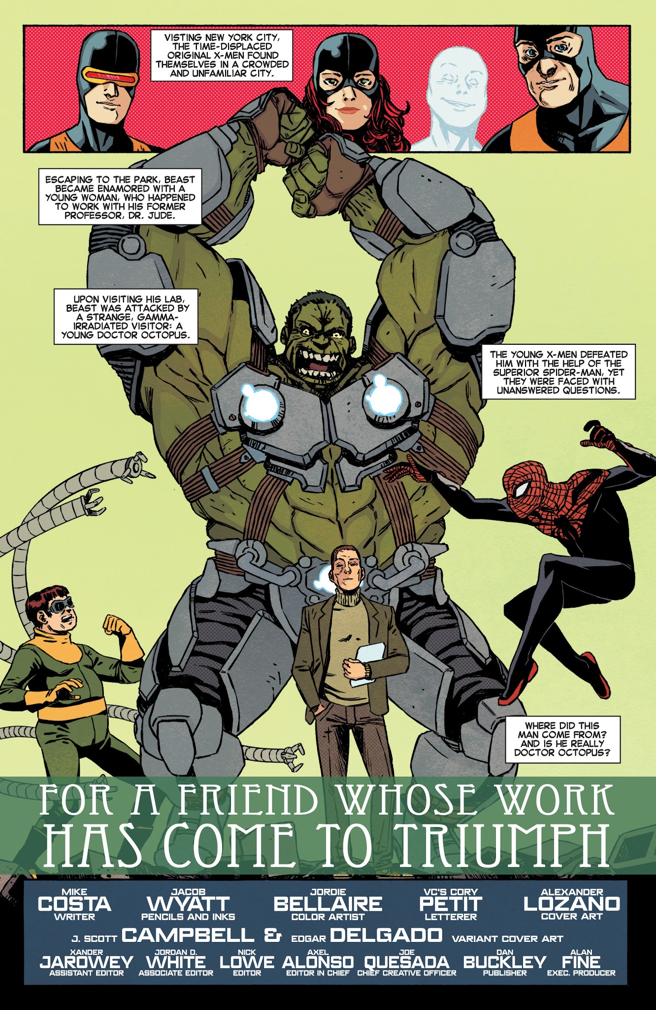 Read online All-New X-Men/Indestructible Hulk/Superior Spider-Man: The Arms of The Octopus comic -  Issue # Full - 34