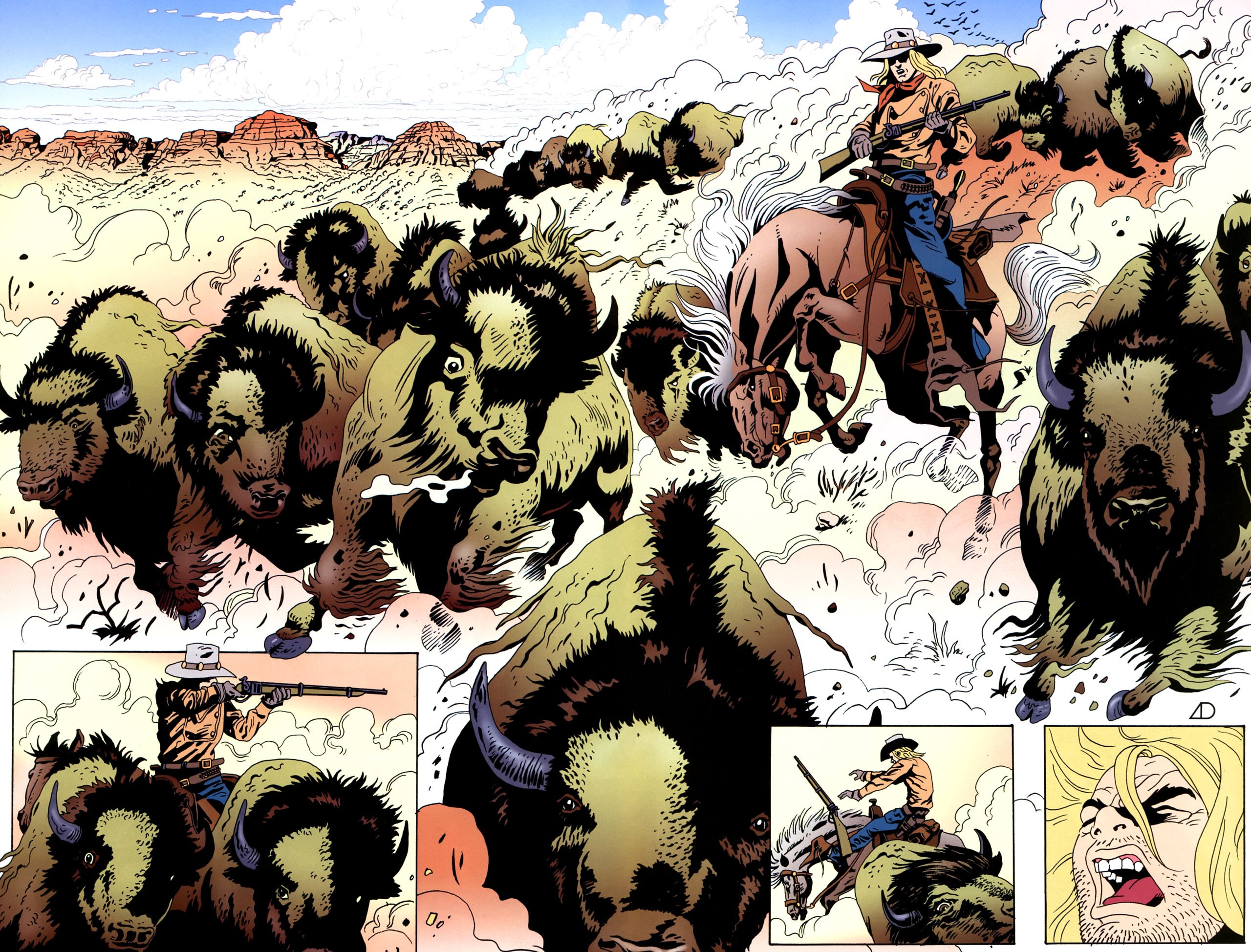 Read online Desperadoes: Buffalo Dreams comic -  Issue #1 - 18