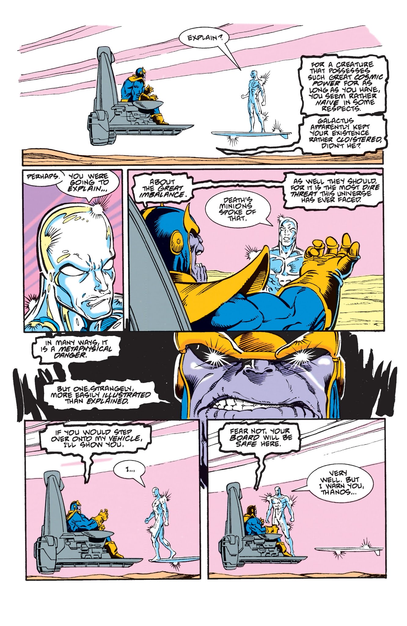 Read online Silver Surfer (1987) comic -  Issue # _TPB Silver Surfer - Rebirth of Thanos (Part 1) - 28