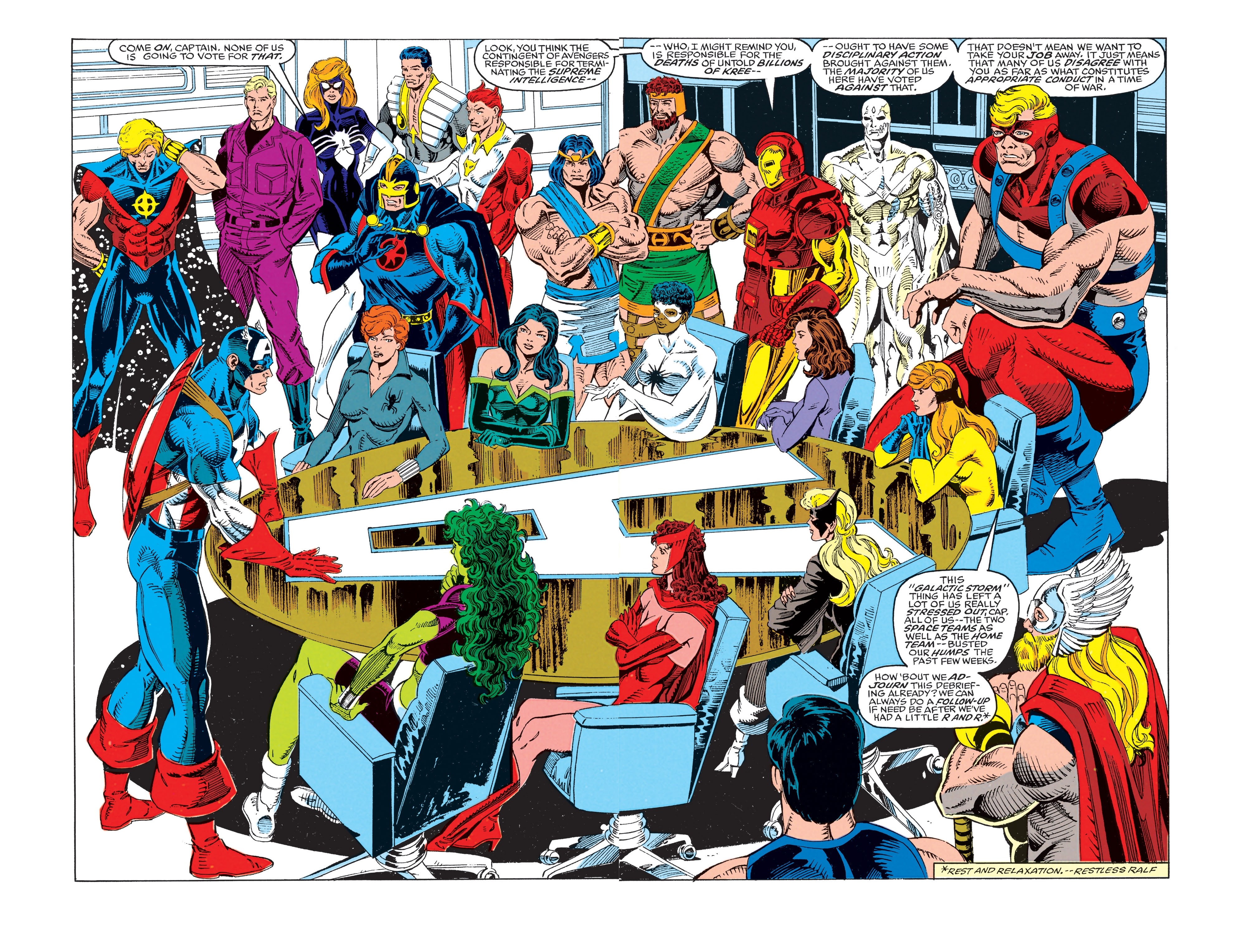 Read online Avengers Epic Collection: Operation Galactic Storm comic -  Issue # TPB (Part 5) - 40